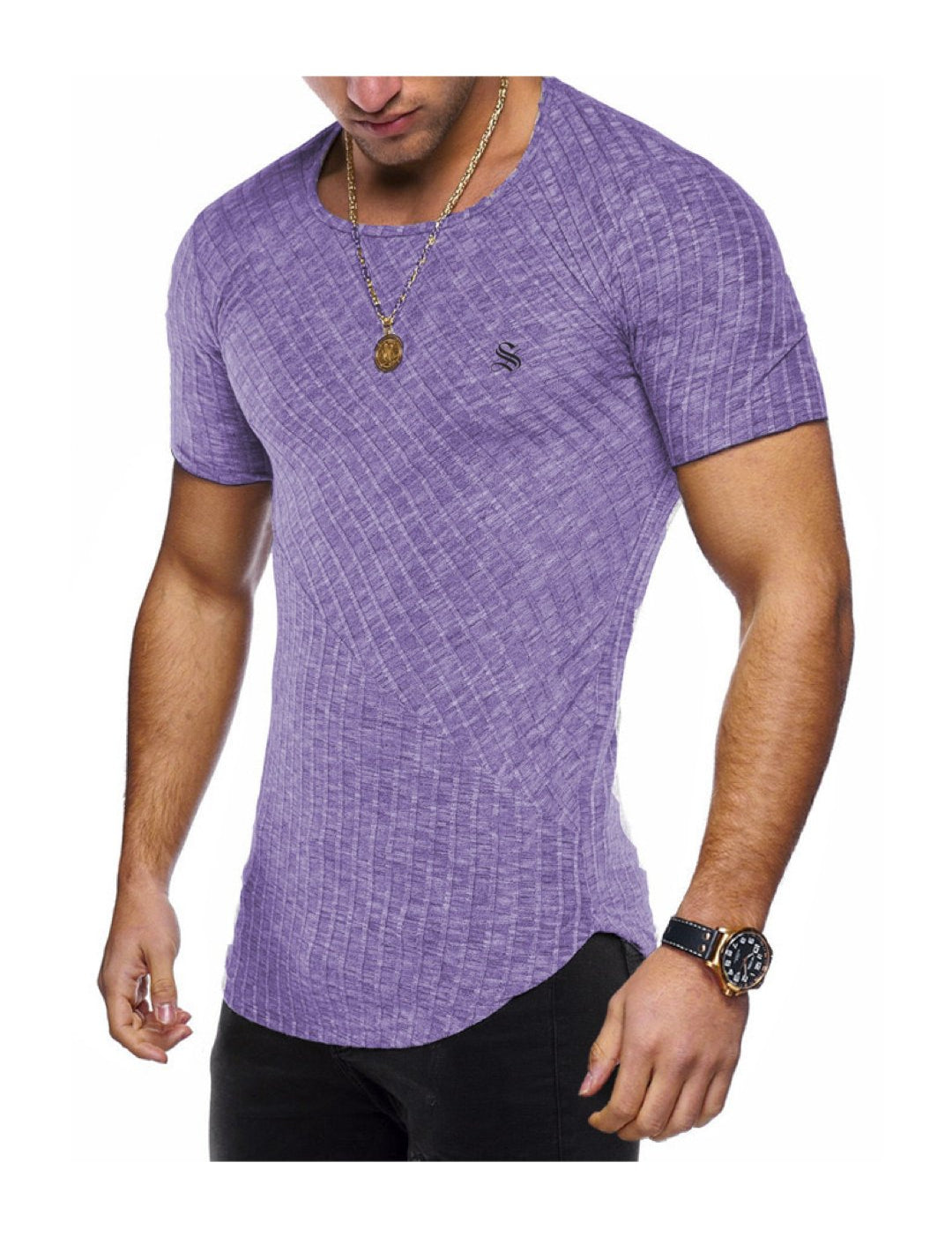 Half Base 77 - Men’s t-shirt - Sarman Fashion - Wholesale Clothing Fashion Brand for Men from Canada