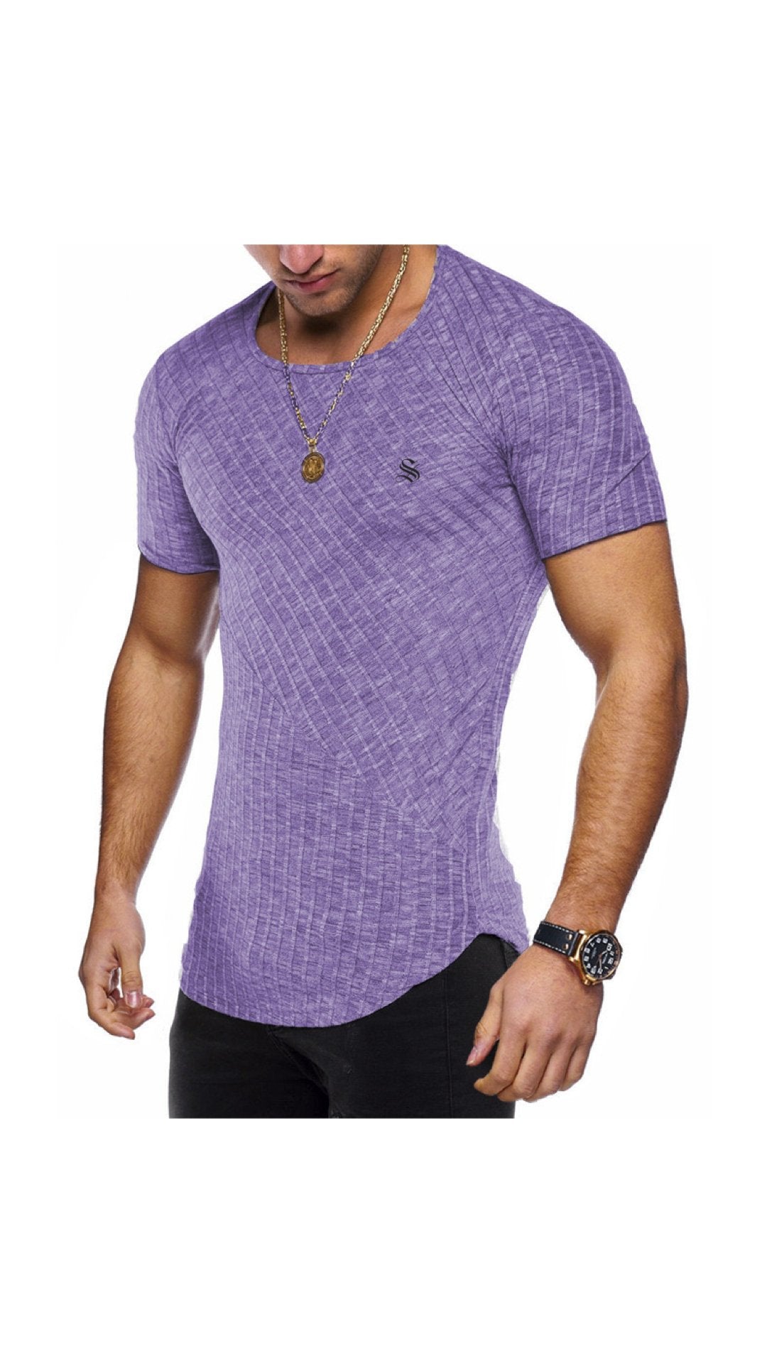 Half Base 77 - Men’s t-shirt - Sarman Fashion - Wholesale Clothing Fashion Brand for Men from Canada