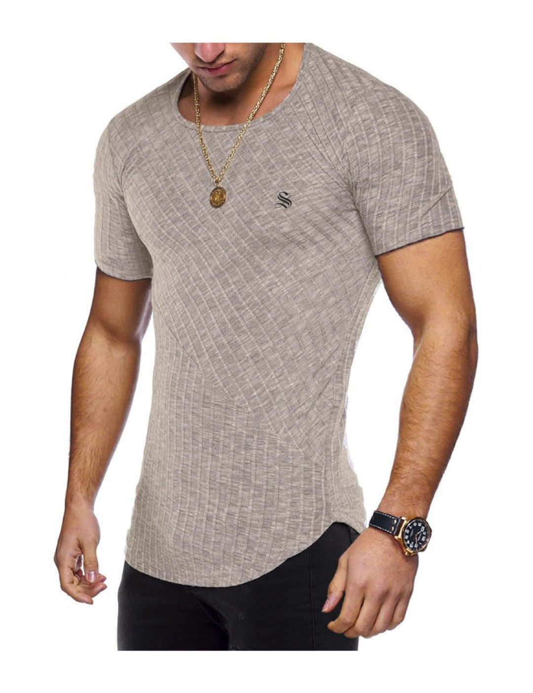 Half Base 77 - Men’s t-shirt - Sarman Fashion - Wholesale Clothing Fashion Brand for Men from Canada