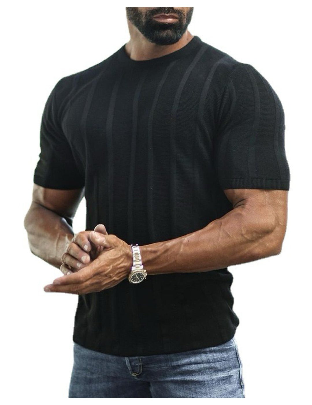 Half Base K9 - Men’s t-shirt - Sarman Fashion - Wholesale Clothing Fashion Brand for Men from Canada