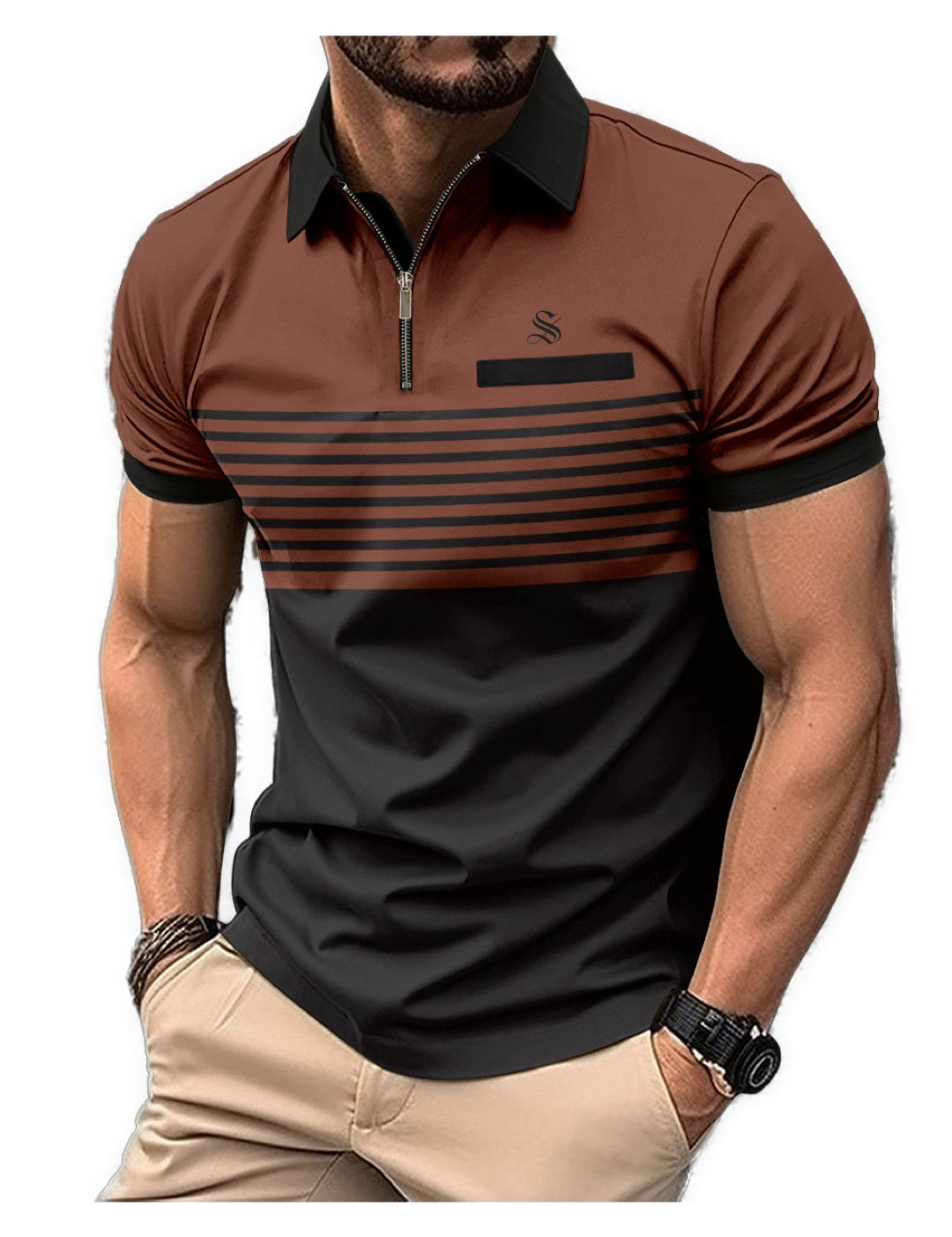 Hanukim 2 - Polo Shirt for Men - Sarman Fashion - Wholesale Clothing Fashion Brand for Men from Canada