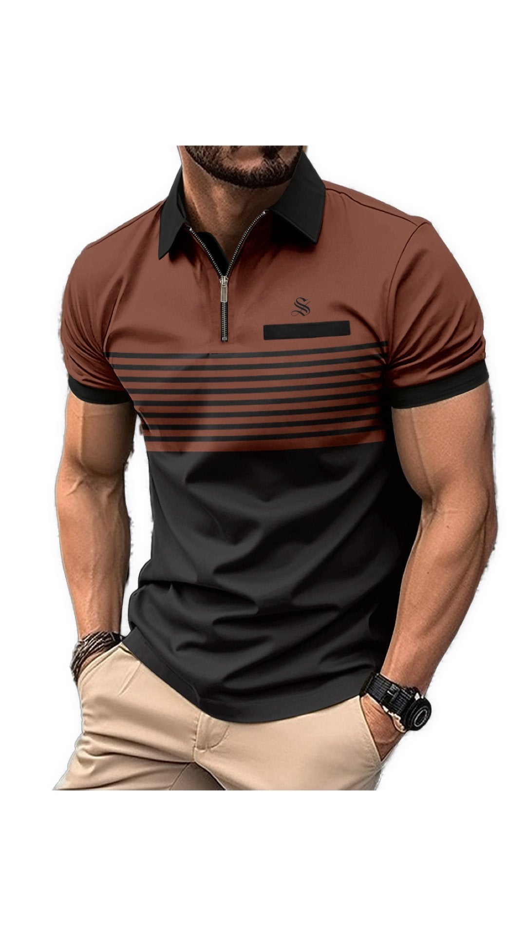 Hanukim 2 - Polo Shirt for Men - Sarman Fashion - Wholesale Clothing Fashion Brand for Men from Canada