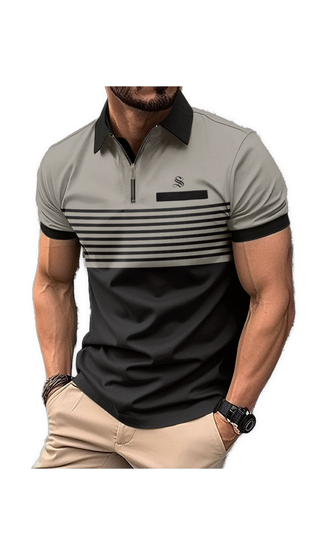 Hanukim 2 - Polo Shirt for Men - Sarman Fashion - Wholesale Clothing Fashion Brand for Men from Canada