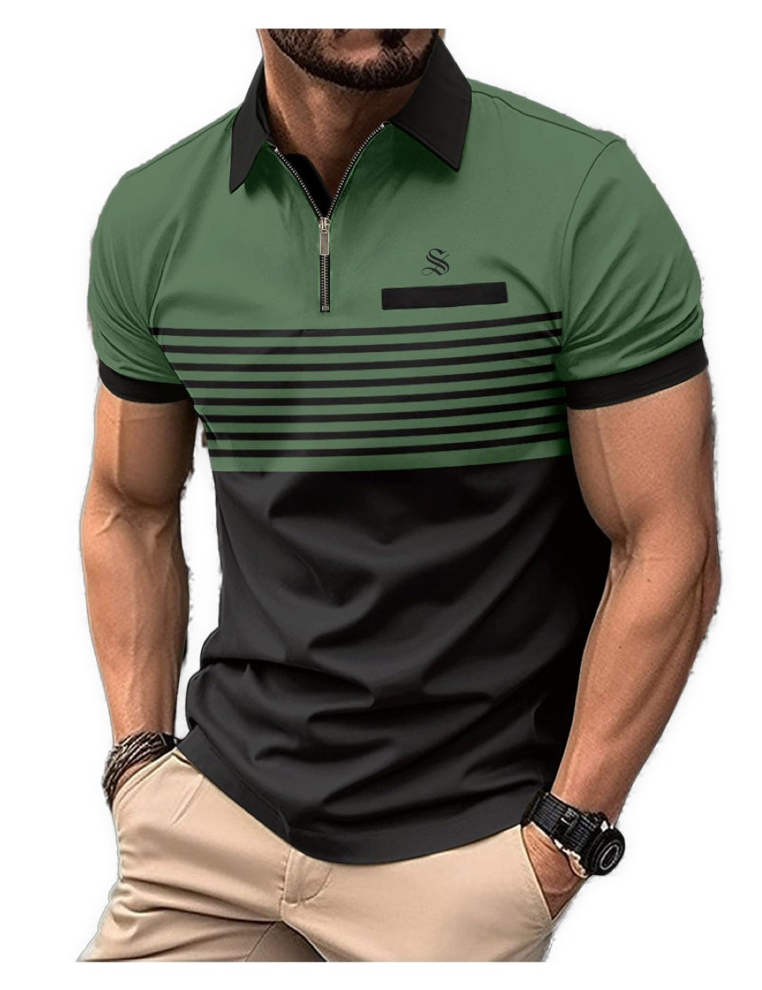 Hanukim 2 - Polo Shirt for Men - Sarman Fashion - Wholesale Clothing Fashion Brand for Men from Canada