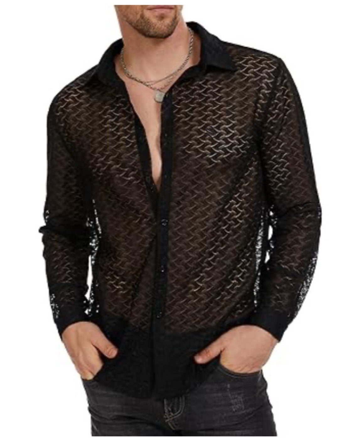 Havana - Long Sleeves Shirt for Men - Sarman Fashion - Wholesale Clothing Fashion Brand for Men from Canada