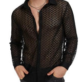 Havana - Long Sleeves Shirt for Men - Sarman Fashion - Wholesale Clothing Fashion Brand for Men from Canada