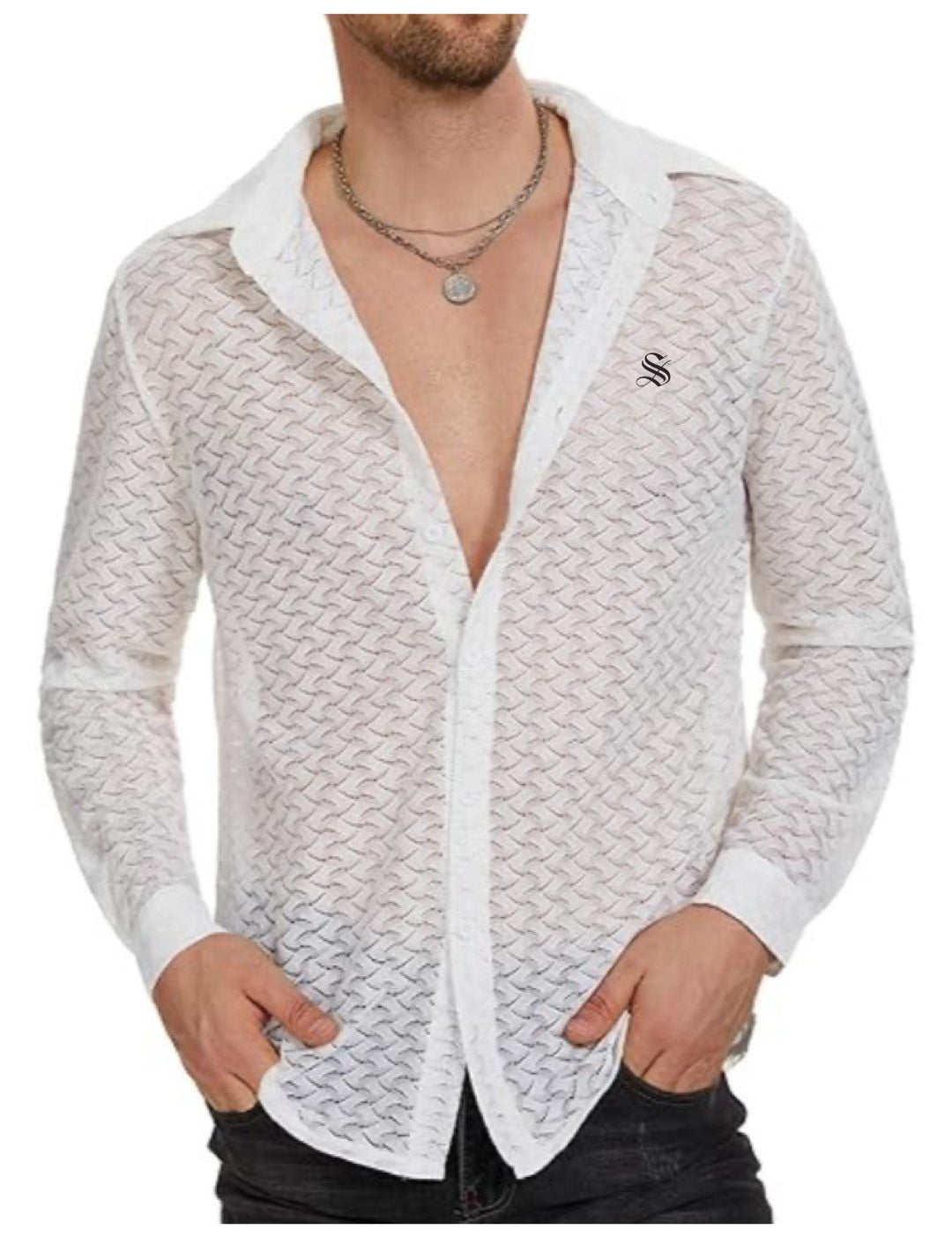 Havana - Long Sleeves Shirt for Men - Sarman Fashion - Wholesale Clothing Fashion Brand for Men from Canada