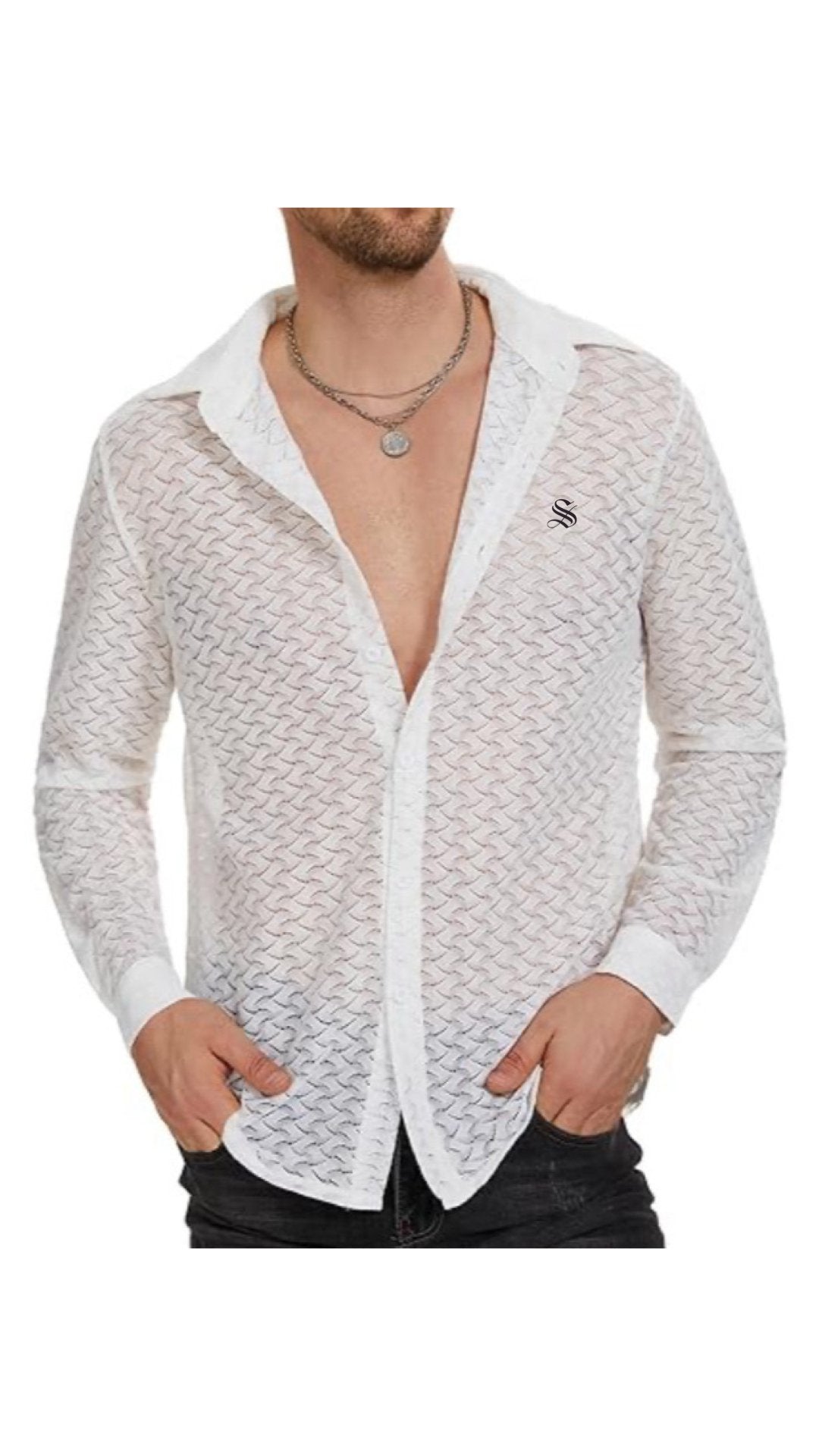 Havana - Long Sleeves Shirt for Men - Sarman Fashion - Wholesale Clothing Fashion Brand for Men from Canada