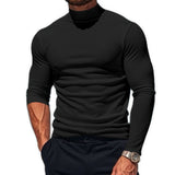 Hogul 44 - High Neck Long Sleeve Shirt for Men - Sarman Fashion - Wholesale Clothing Fashion Brand for Men from Canada