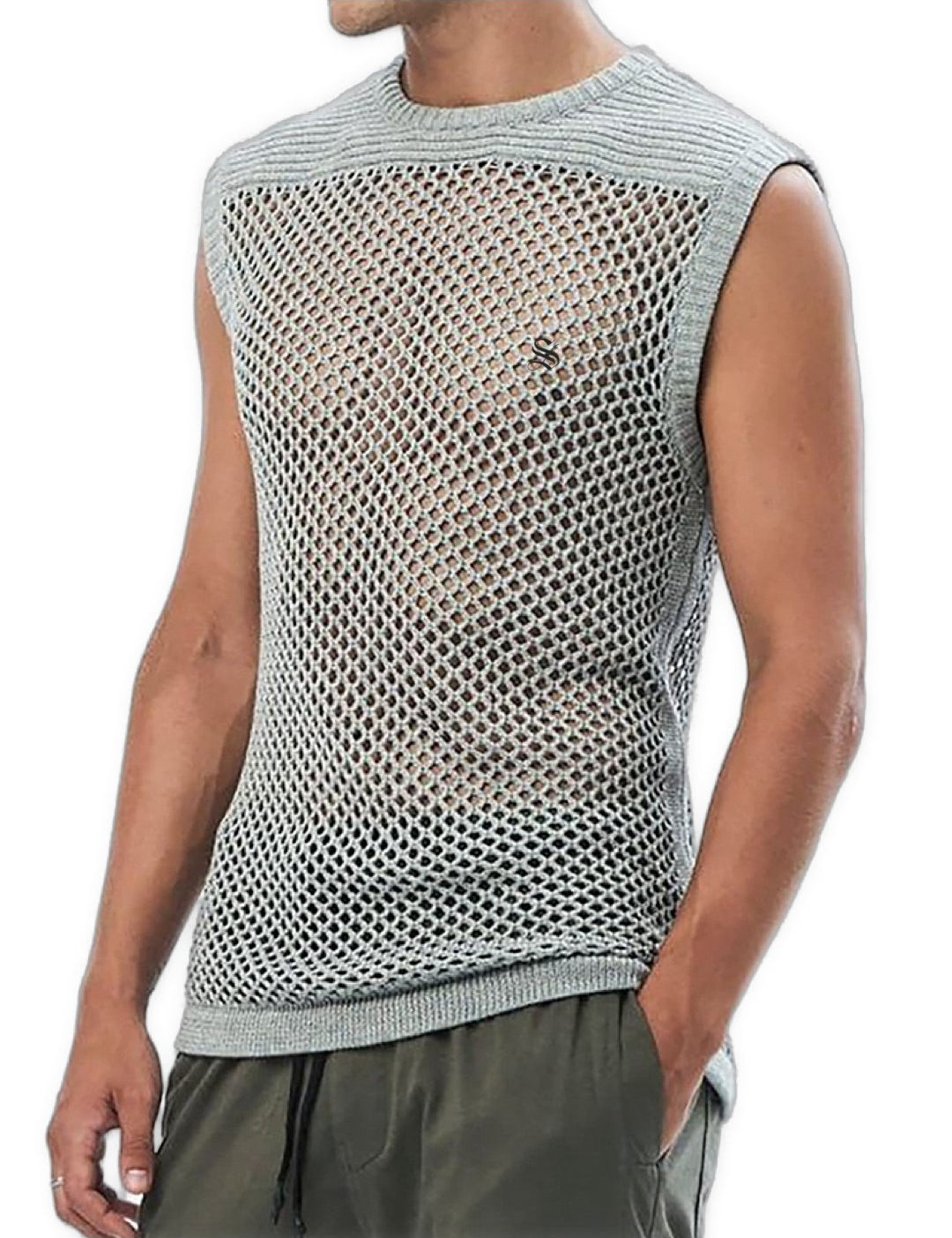 Hubu - Tank Top for Men - Sarman Fashion - Wholesale Clothing Fashion Brand for Men from Canada