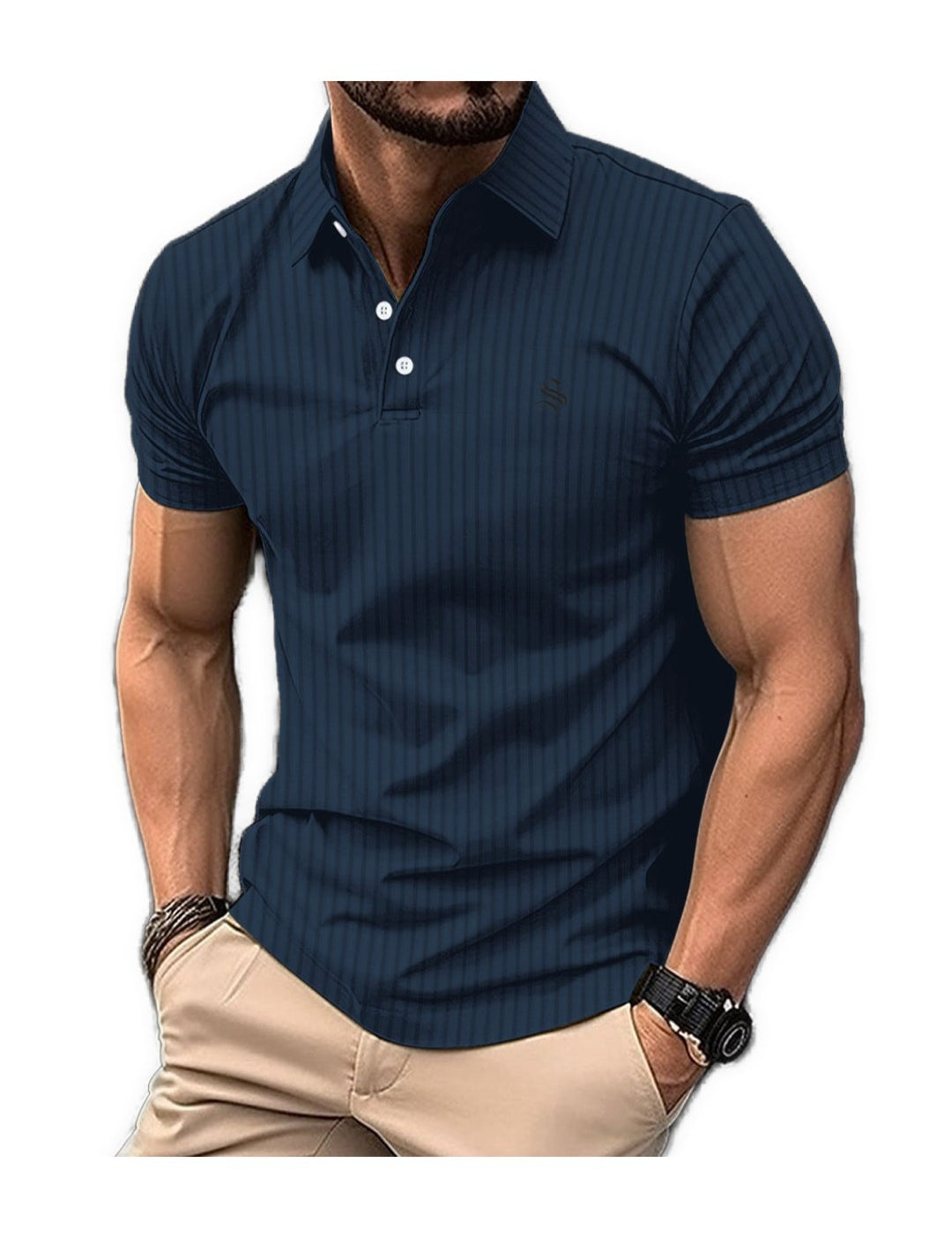 Huruza - Polo Shirt for Men - Sarman Fashion - Wholesale Clothing Fashion Brand for Men from Canada