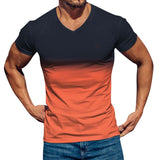 Iambad - V - Neck T - Shirt for Men - Sarman Fashion - Wholesale Clothing Fashion Brand for Men from Canada