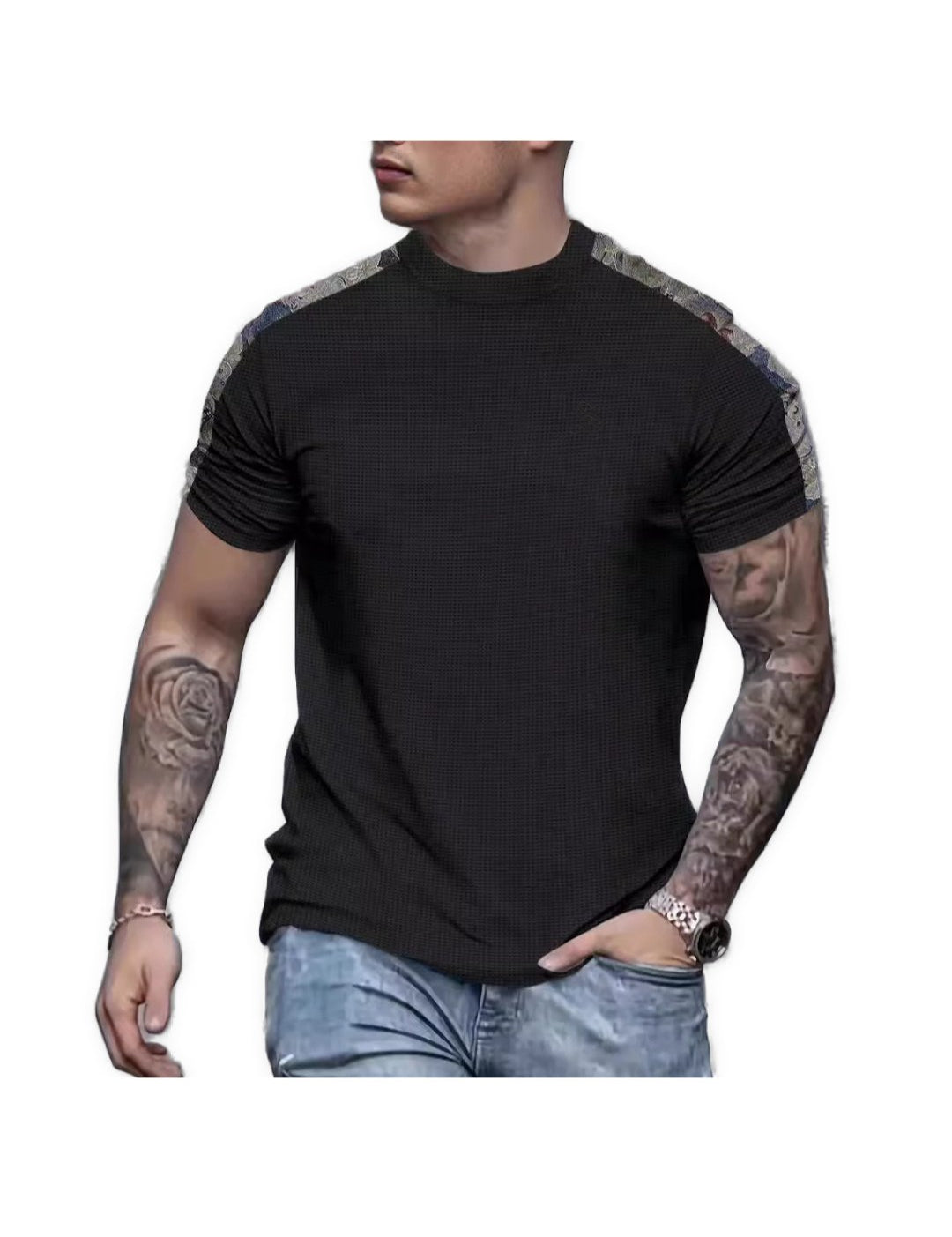 Iklo - T-Shirt for Men - Sarman Fashion - Wholesale Clothing Fashion Brand for Men from Canada