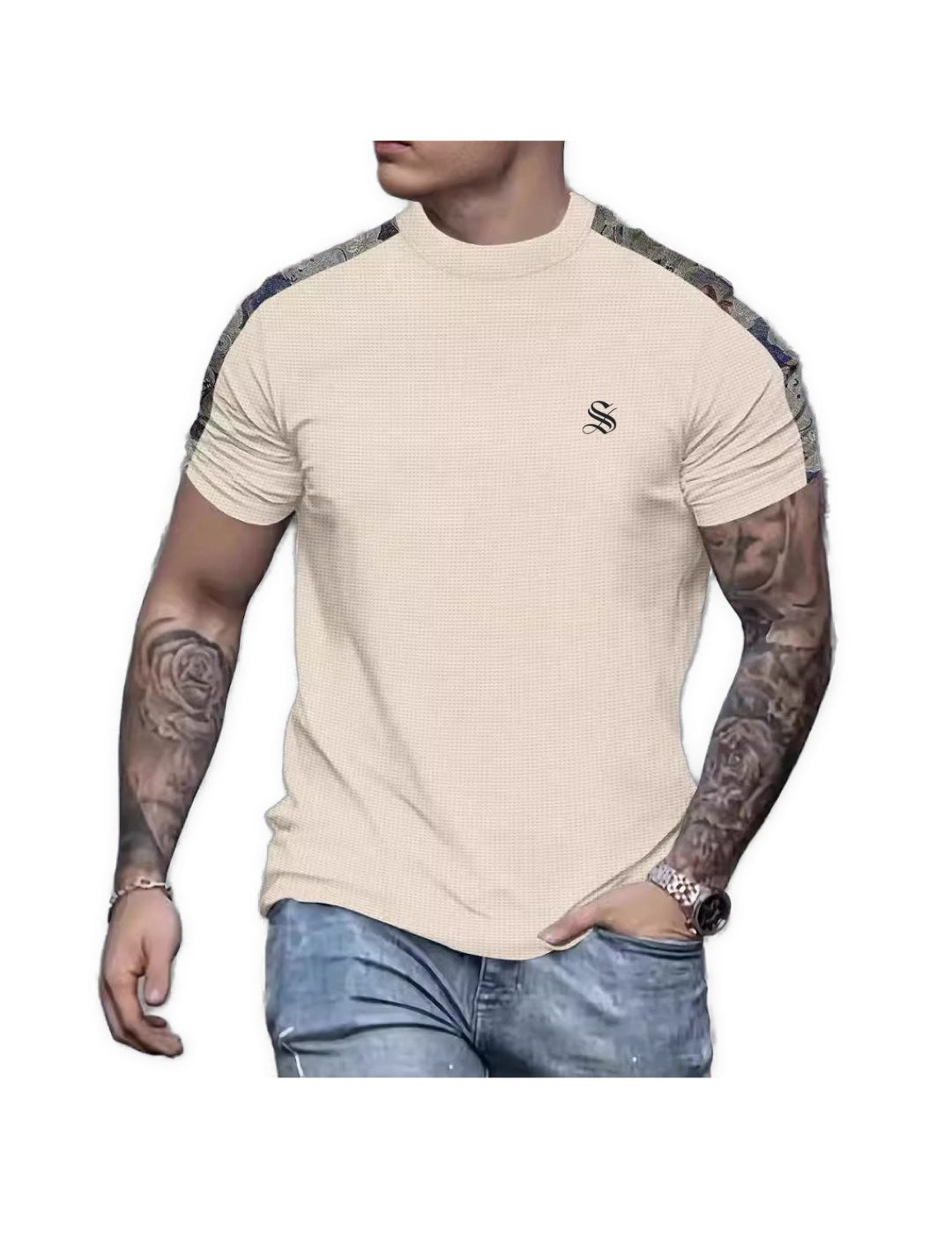 Iklo - T-Shirt for Men - Sarman Fashion - Wholesale Clothing Fashion Brand for Men from Canada