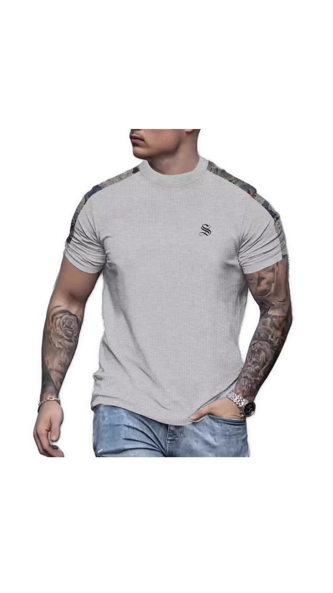 Iklo - T-Shirt for Men - Sarman Fashion - Wholesale Clothing Fashion Brand for Men from Canada