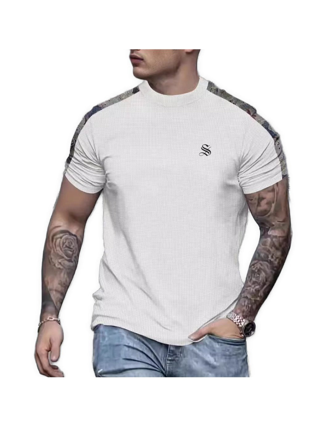 Iklo - T-Shirt for Men - Sarman Fashion - Wholesale Clothing Fashion Brand for Men from Canada