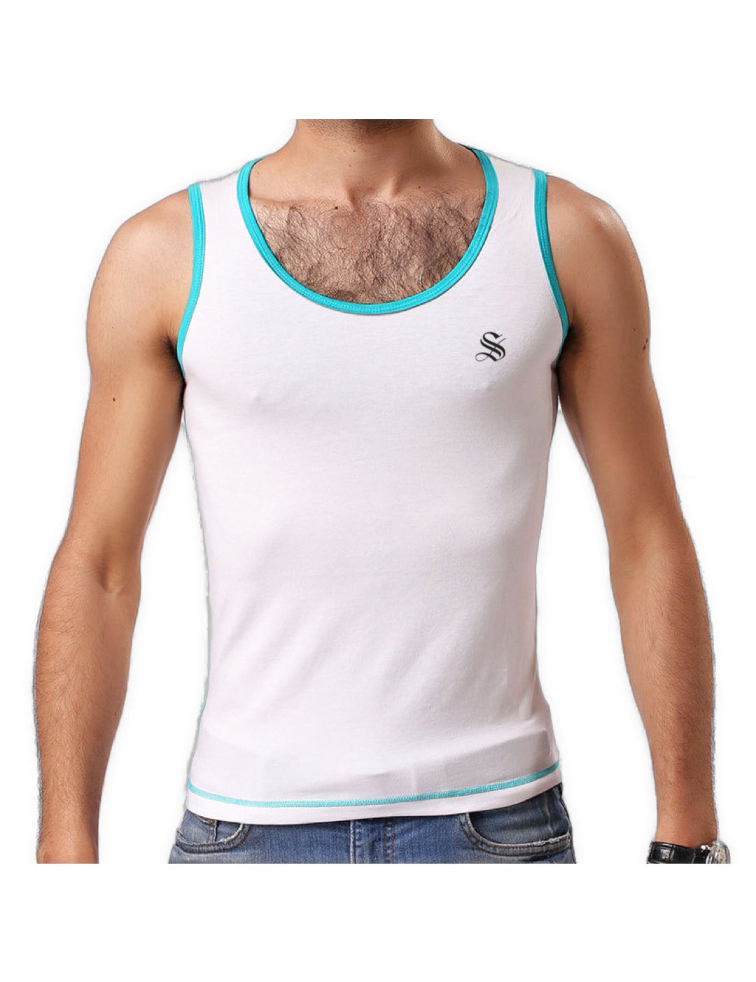 ILSFT - Tank Top for Men - Sarman Fashion - Wholesale Clothing Fashion Brand for Men from Canada