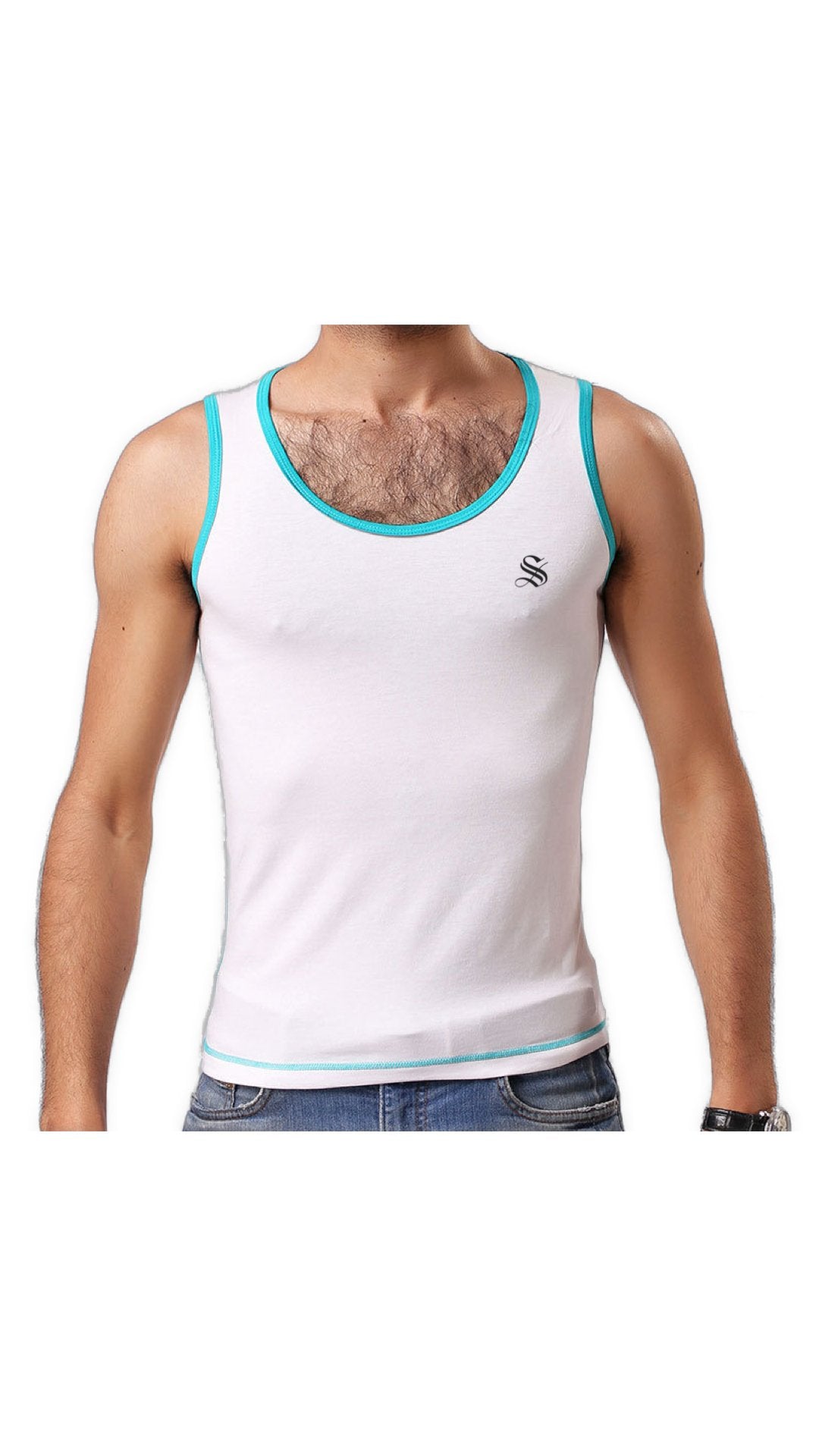 ILSFT - Tank Top for Men - Sarman Fashion - Wholesale Clothing Fashion Brand for Men from Canada