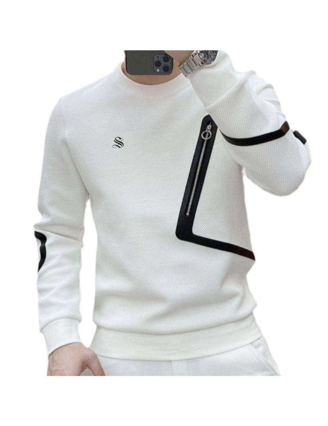 Insi - Sweater for Men - Sarman Fashion - Wholesale Clothing Fashion Brand for Men from Canada