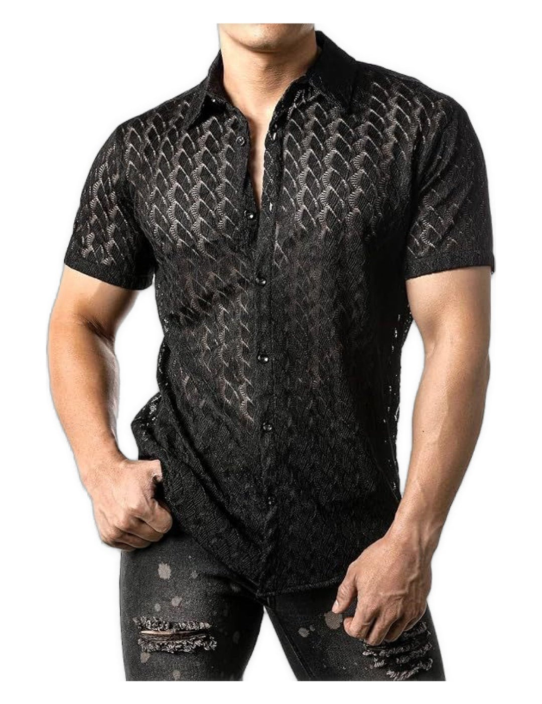 iOPa - Shirt for Men - Sarman Fashion - Wholesale Clothing Fashion Brand for Men from Canada