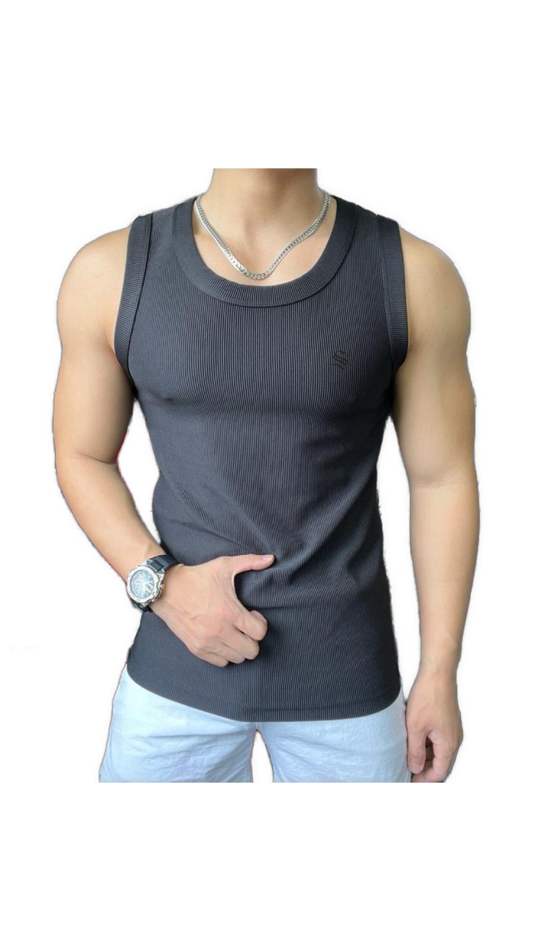 Jako 11 - Tank Top for Men - Sarman Fashion - Wholesale Clothing Fashion Brand for Men from Canada