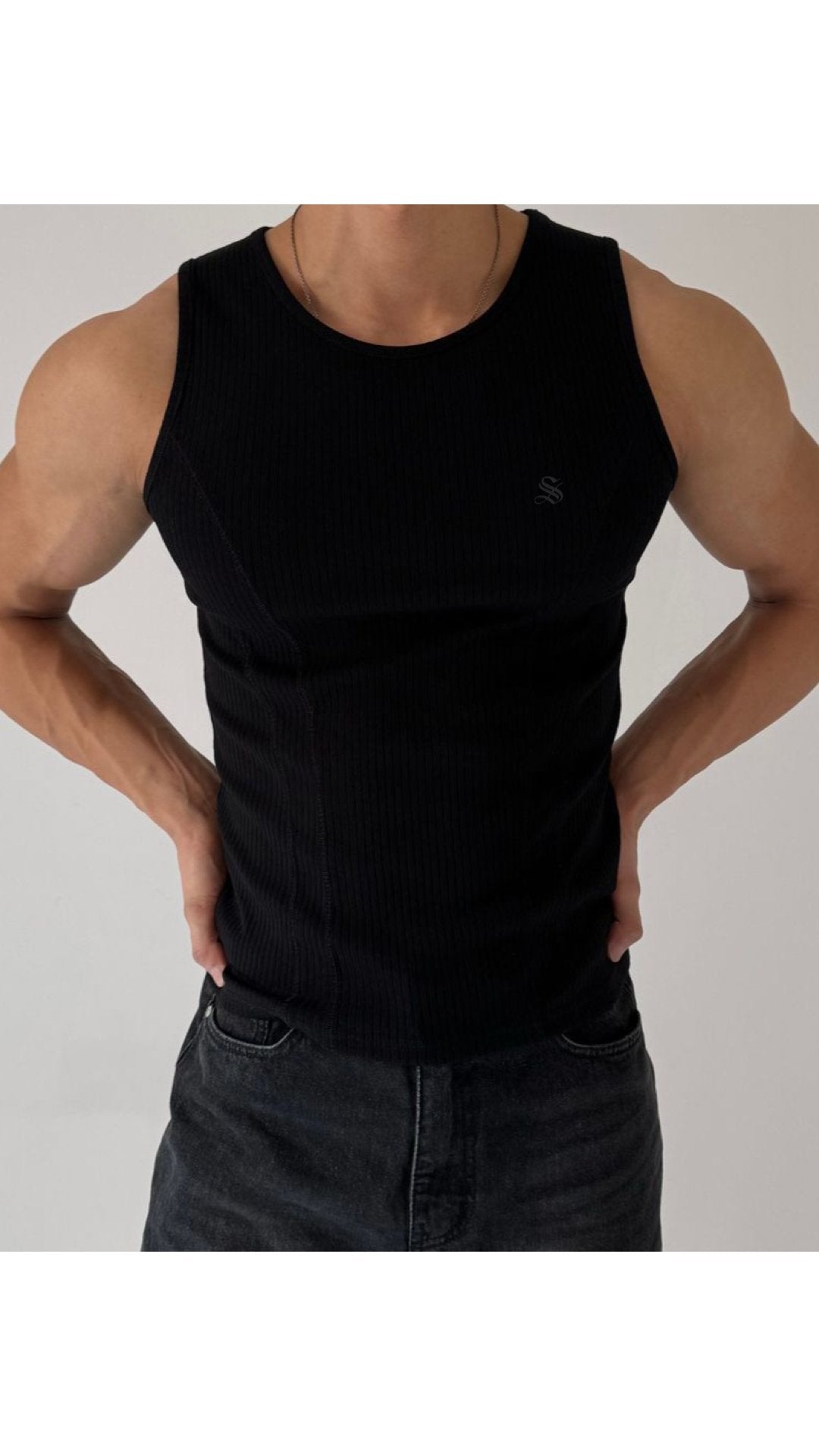 Jako 13 - Tank Top for Men - Sarman Fashion - Wholesale Clothing Fashion Brand for Men from Canada