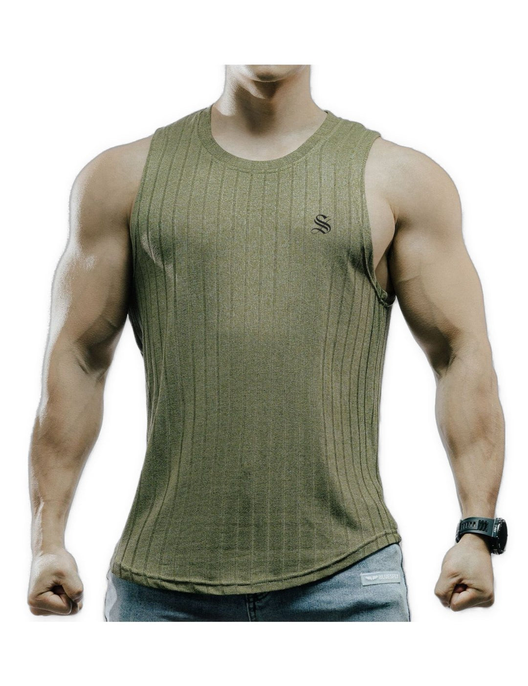 Jako 3 - Tank Top for Men - Sarman Fashion - Wholesale Clothing Fashion Brand for Men from Canada