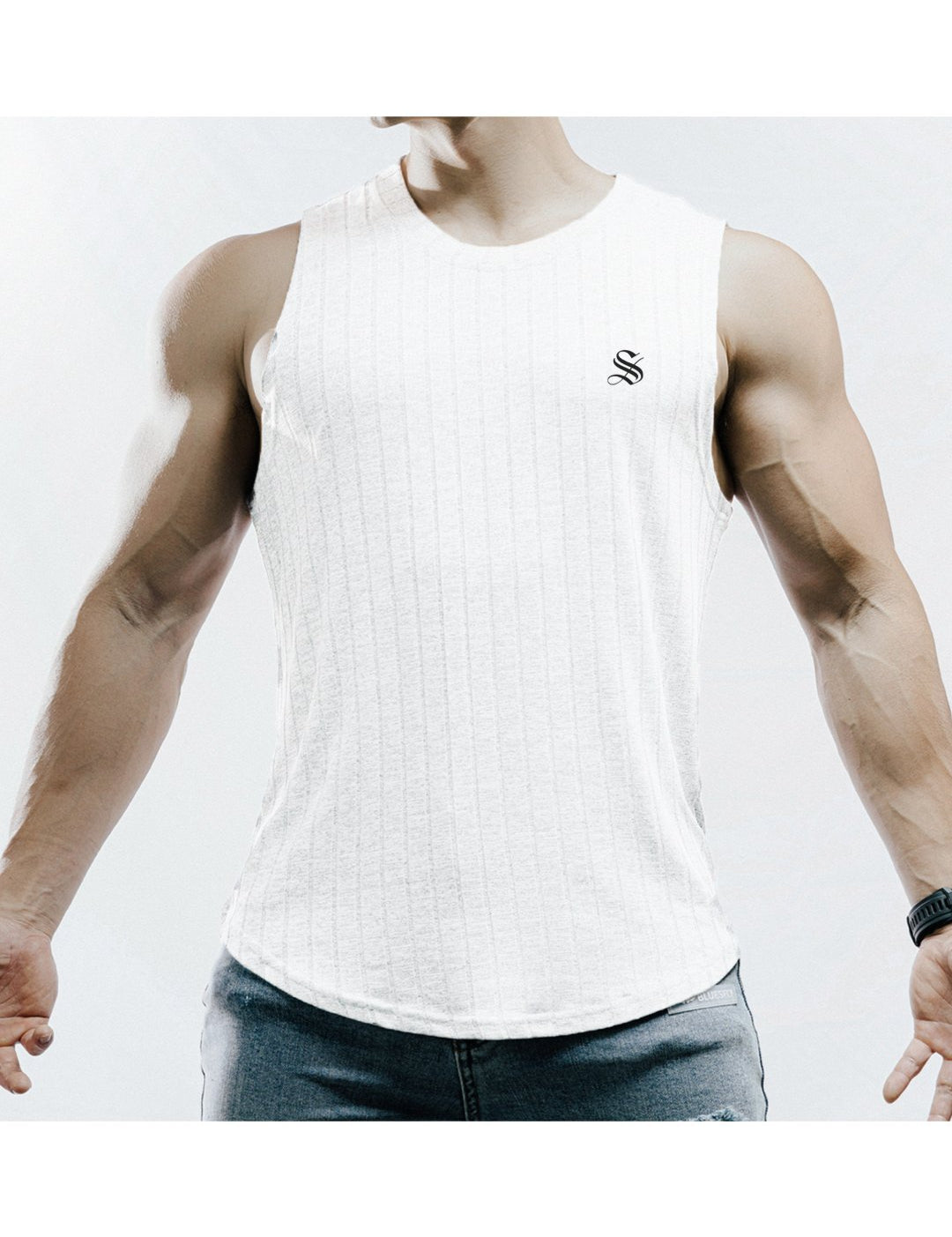 Jako 3 - Tank Top for Men - Sarman Fashion - Wholesale Clothing Fashion Brand for Men from Canada