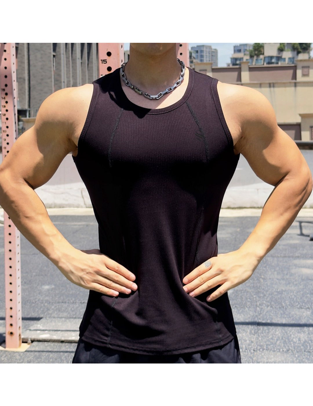 Jako 8 - Tank Top for Men - Sarman Fashion - Wholesale Clothing Fashion Brand for Men from Canada