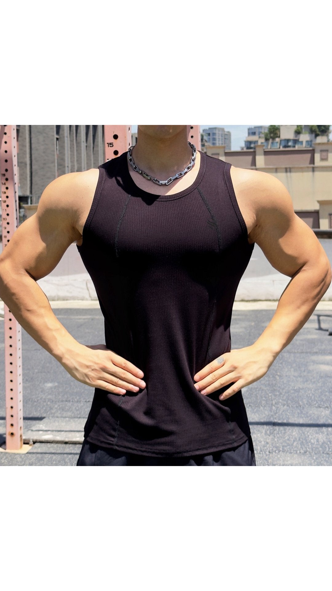 Jako 8 - Tank Top for Men - Sarman Fashion - Wholesale Clothing Fashion Brand for Men from Canada