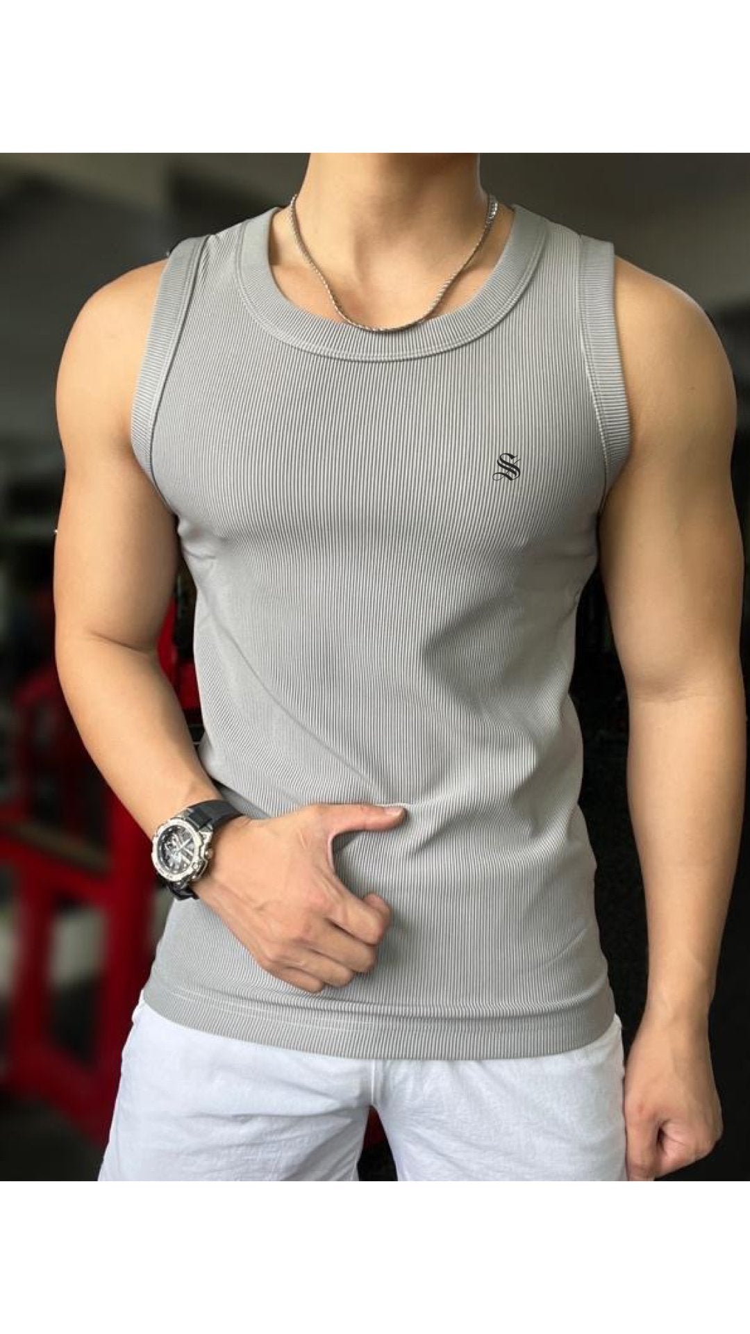 Jako - Tank Top for Men - Sarman Fashion - Wholesale Clothing Fashion Brand for Men from Canada