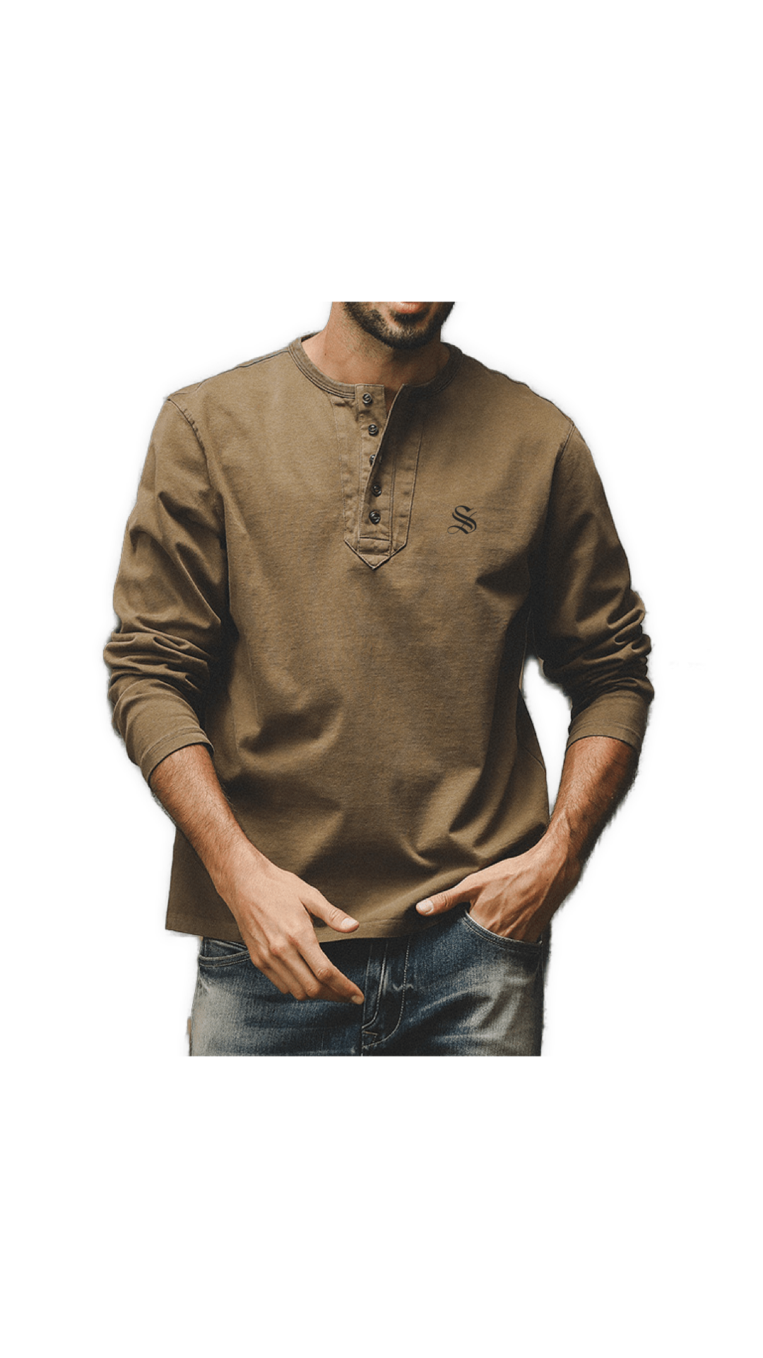 Joja 2 - Long Sleeve Shirt for Men - Sarman Fashion - Wholesale Clothing Fashion Brand for Men from Canada