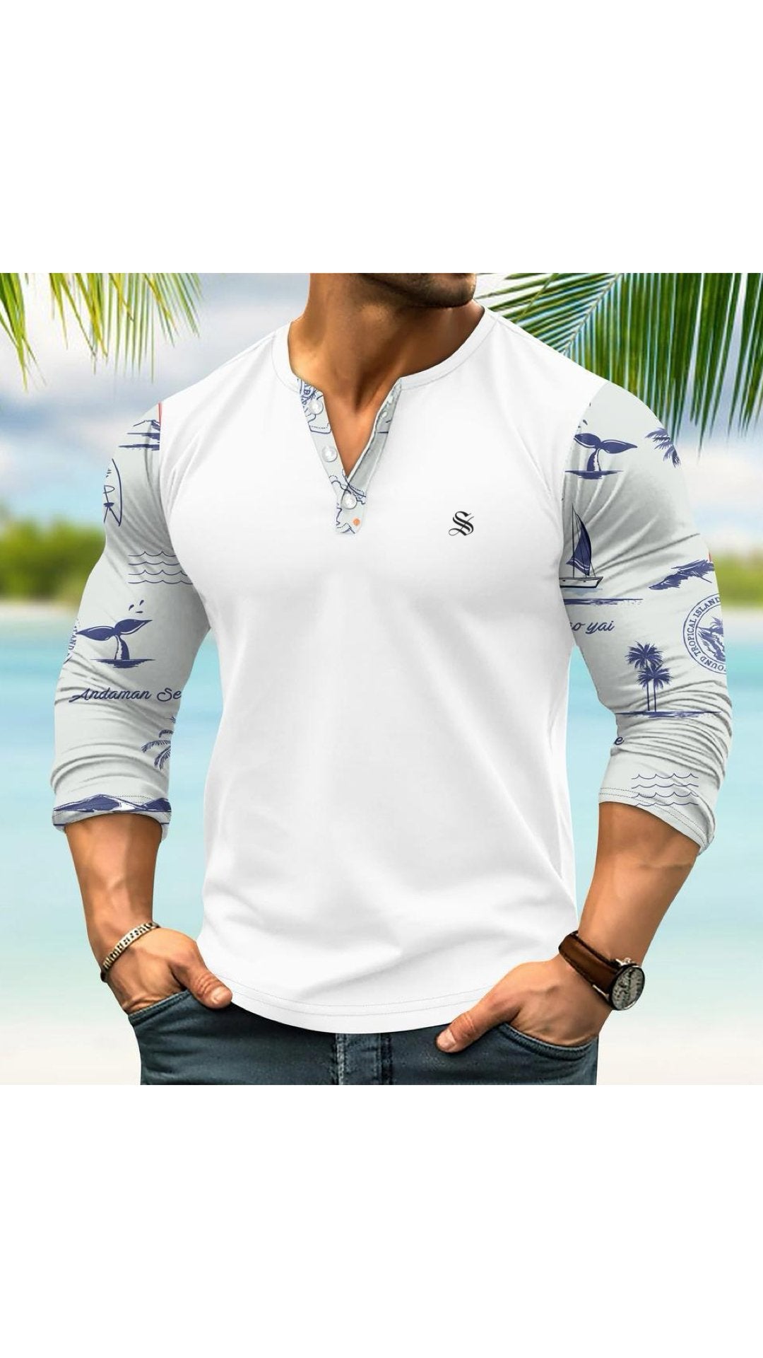 Jung 3 - Long Sleeves Shirt for Men - Sarman Fashion - Wholesale Clothing Fashion Brand for Men from Canada