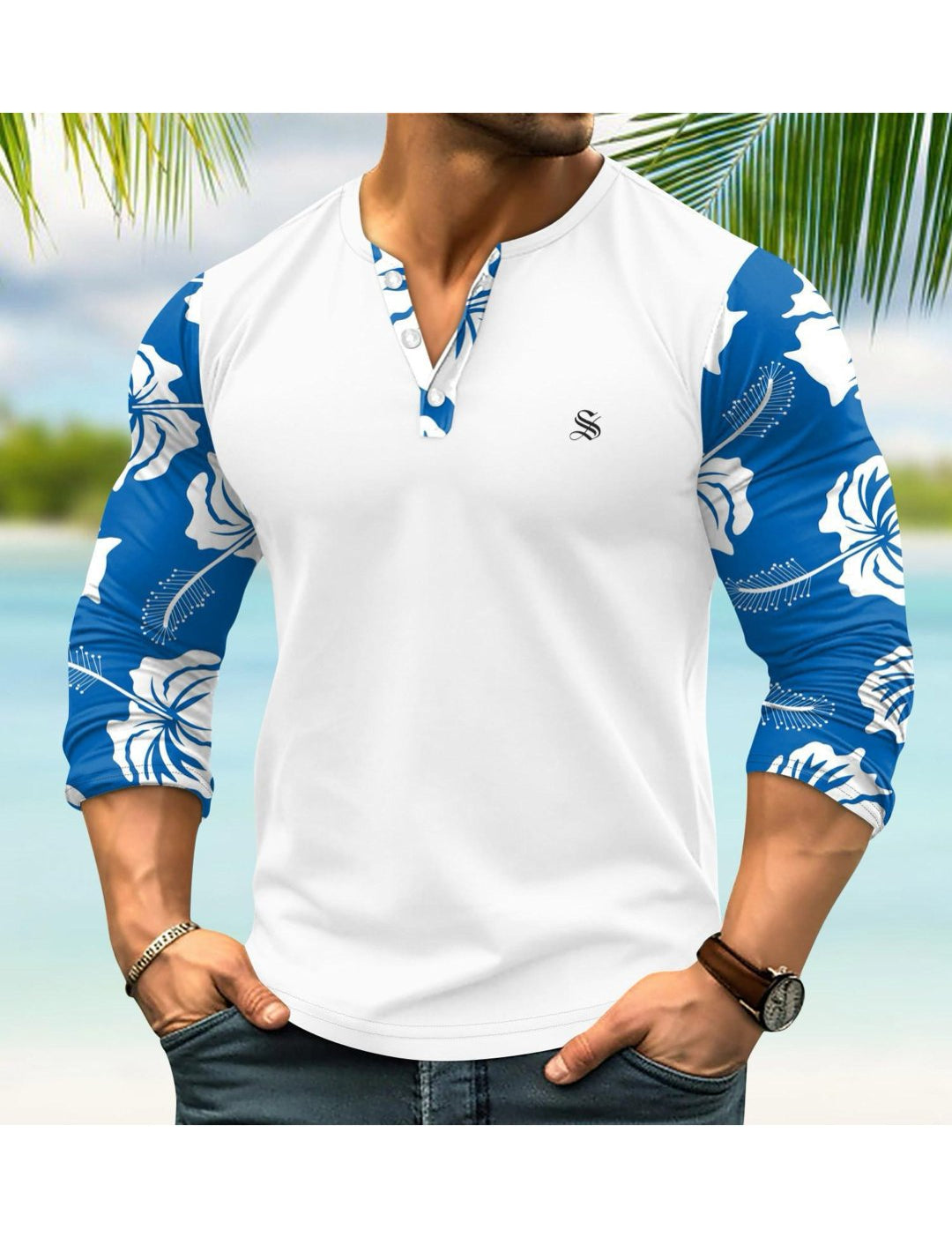 Jung 3 - Long Sleeves Shirt for Men - Sarman Fashion - Wholesale Clothing Fashion Brand for Men from Canada