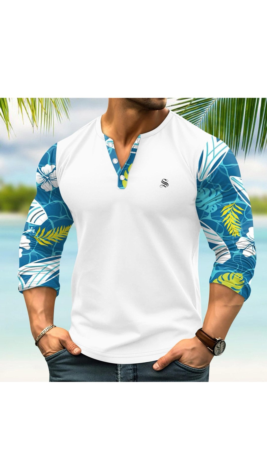 Jung 3 - Long Sleeves Shirt for Men - Sarman Fashion - Wholesale Clothing Fashion Brand for Men from Canada