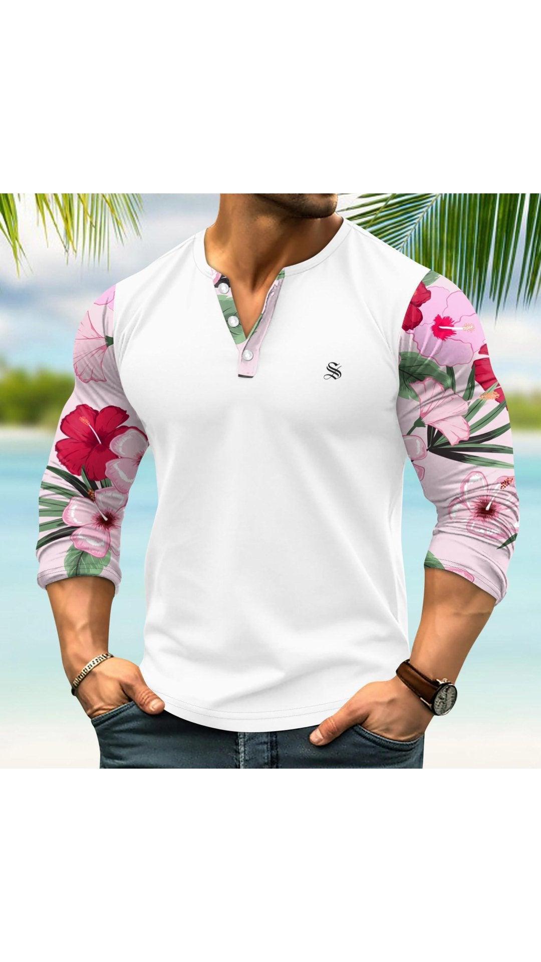 Jung 3 - Long Sleeves Shirt for Men - Sarman Fashion - Wholesale Clothing Fashion Brand for Men from Canada