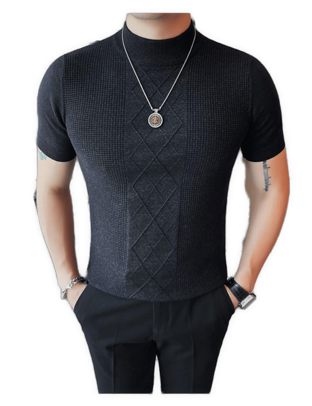 Kafi - T-Shirt for Men - Sarman Fashion - Wholesale Clothing Fashion Brand for Men from Canada