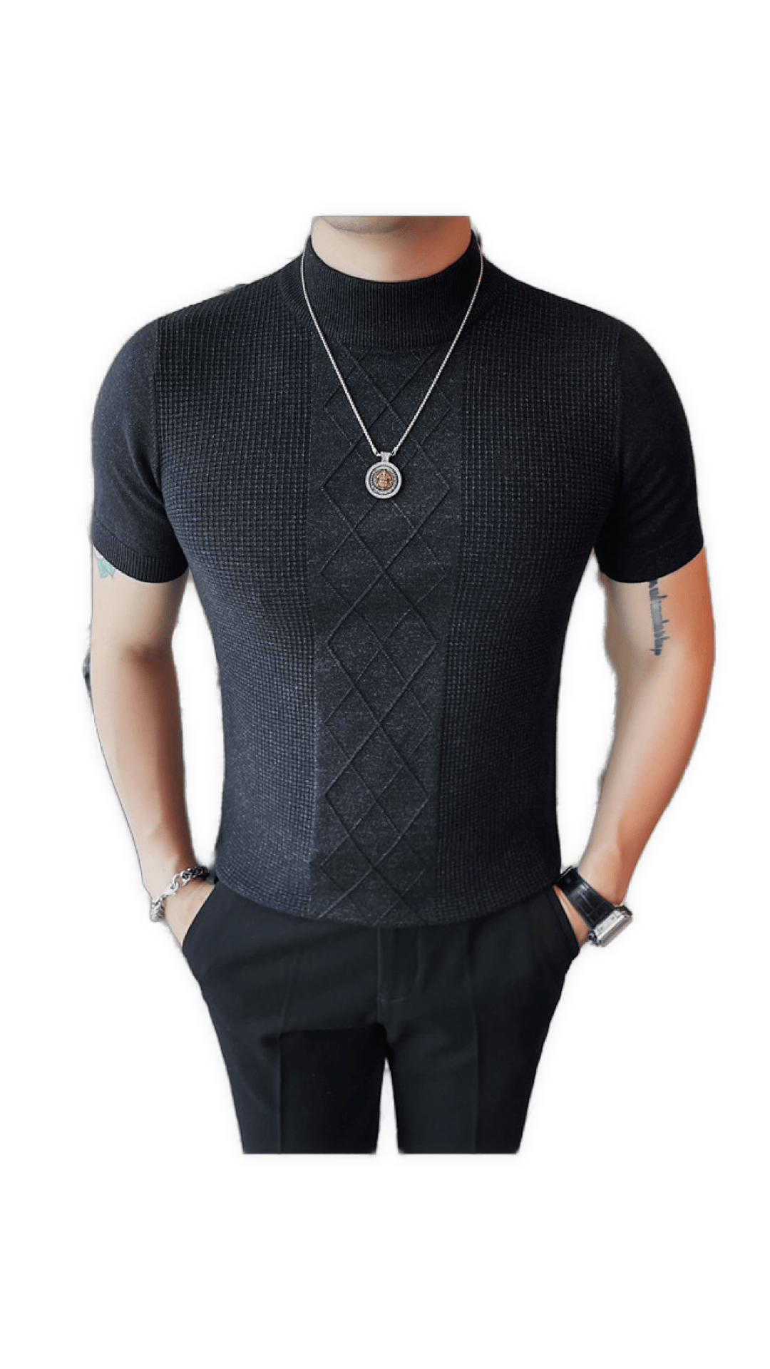 Kafi - T-Shirt for Men - Sarman Fashion - Wholesale Clothing Fashion Brand for Men from Canada