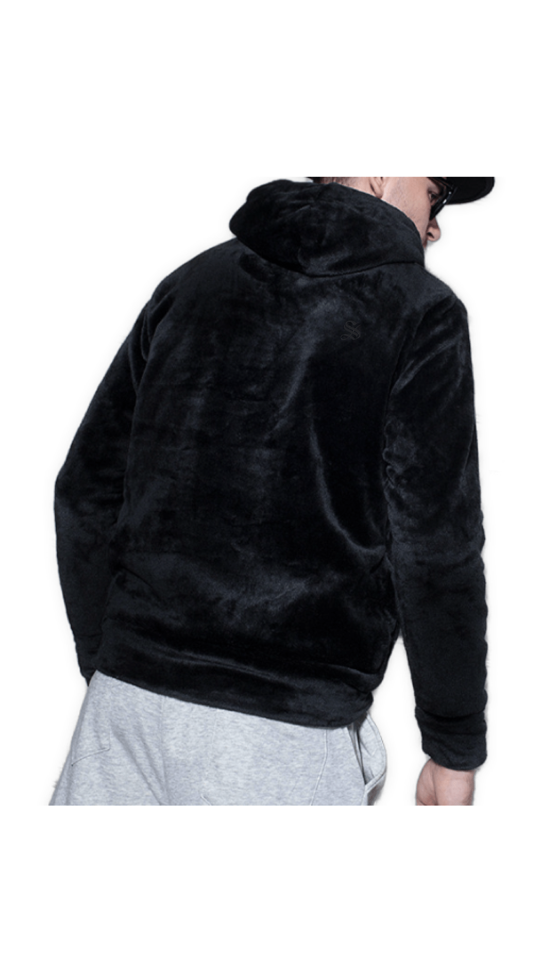 KAMutant 2 - Velvet Hoodie for Men - Sarman Fashion - Wholesale Clothing Fashion Brand for Men from Canada