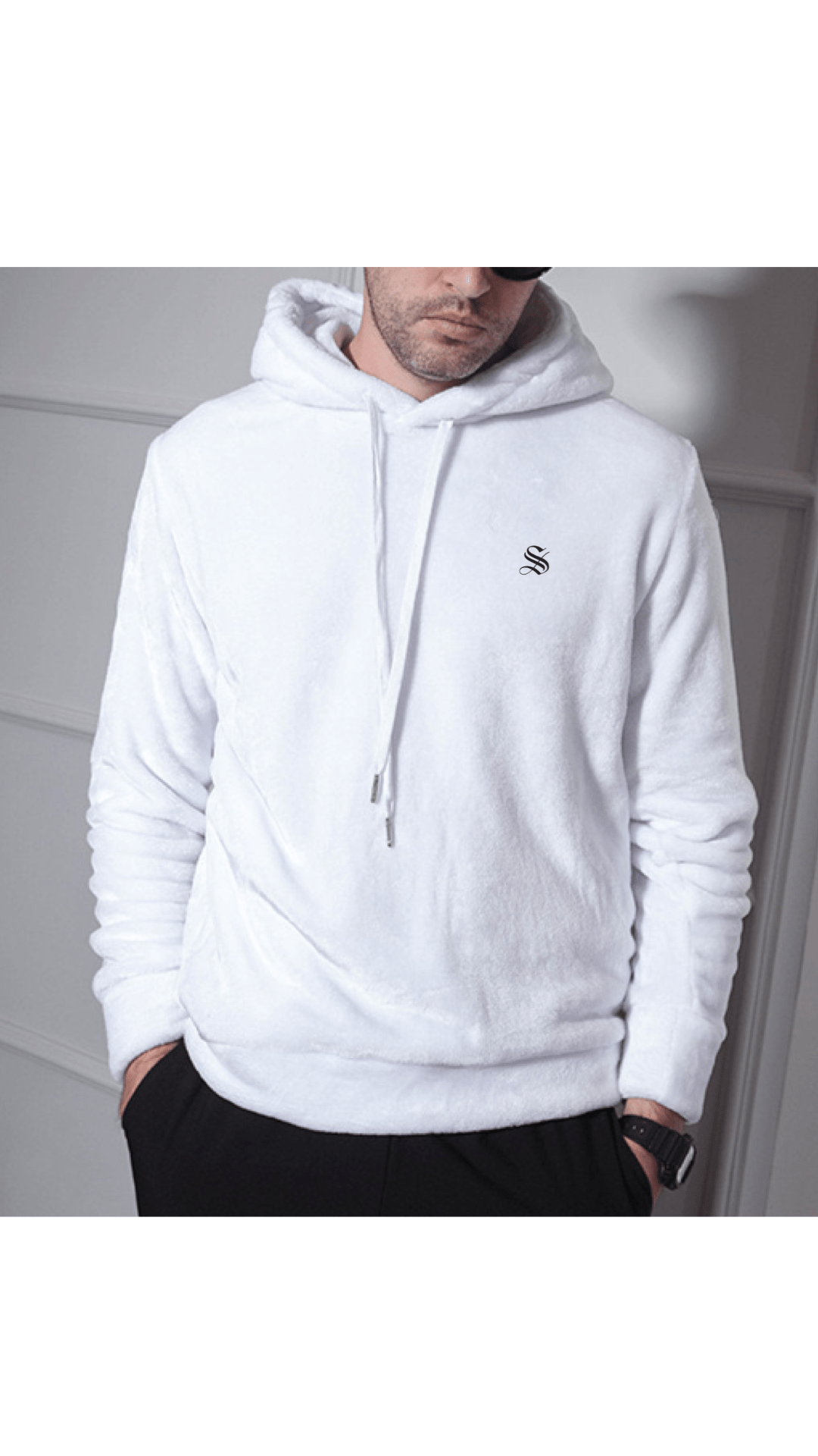 KAMutant 2 - Velvet Hoodie for Men - Sarman Fashion - Wholesale Clothing Fashion Brand for Men from Canada