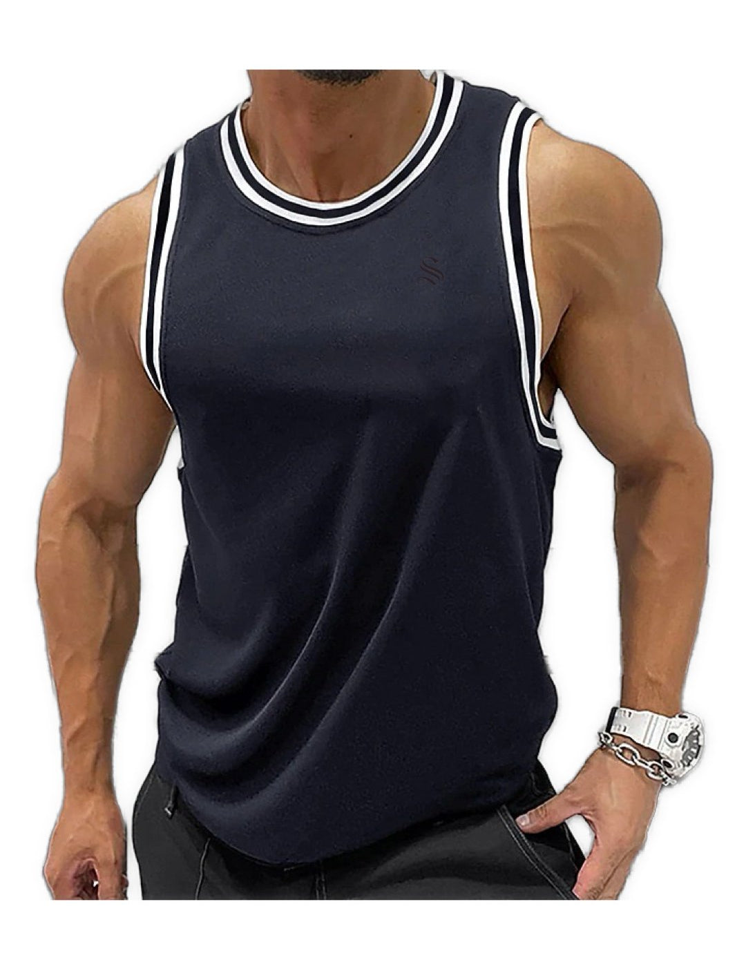 Karnav 2 - Tank Top for Men - Sarman Fashion - Wholesale Clothing Fashion Brand for Men from Canada