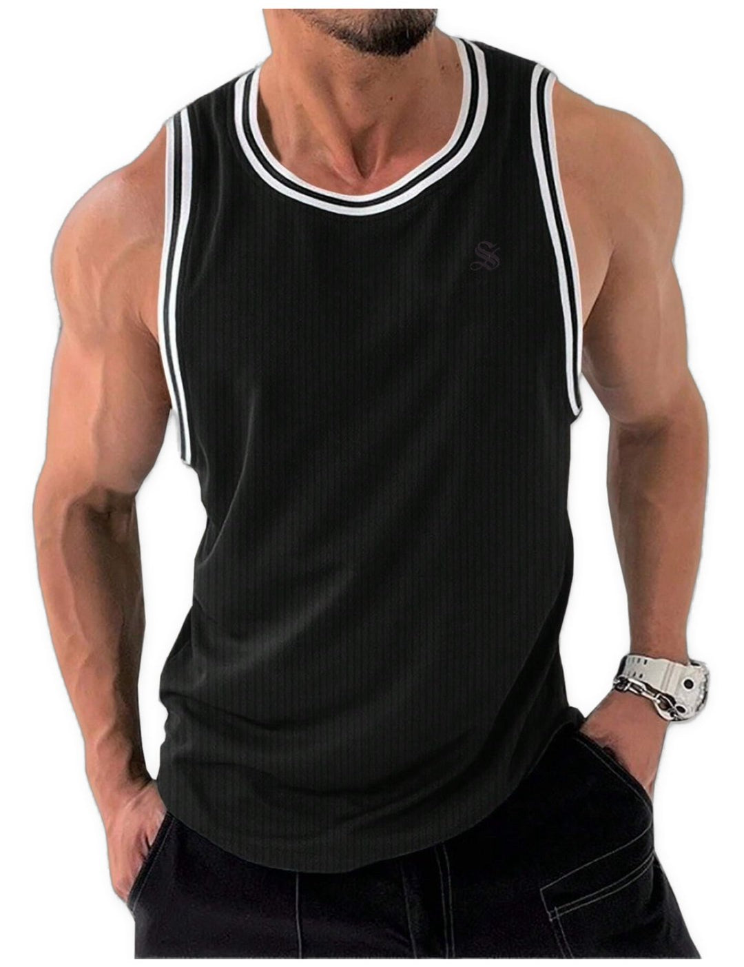 Karnav - Tank Top for Men - Sarman Fashion - Wholesale Clothing Fashion Brand for Men from Canada