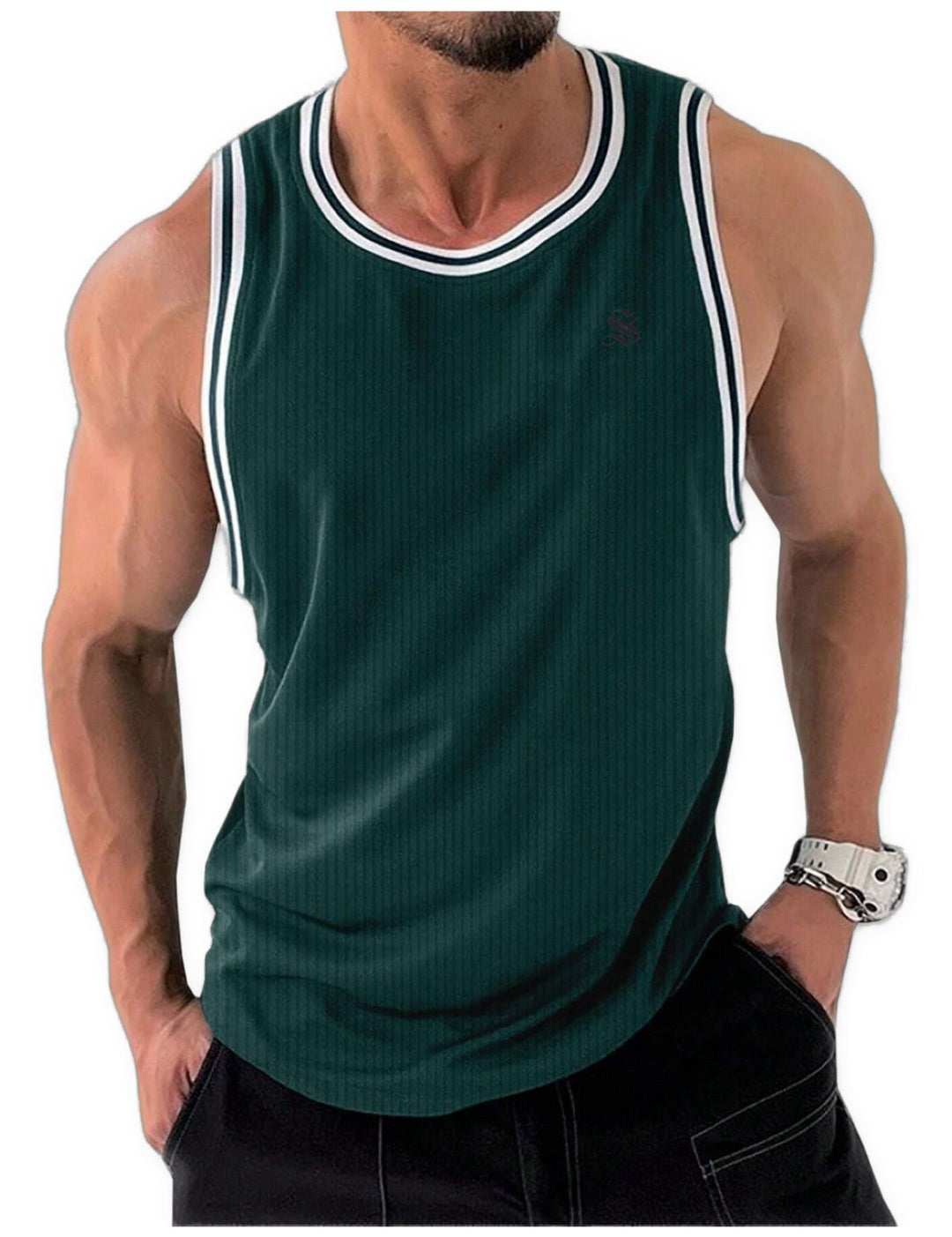 Karnav - Tank Top for Men - Sarman Fashion - Wholesale Clothing Fashion Brand for Men from Canada