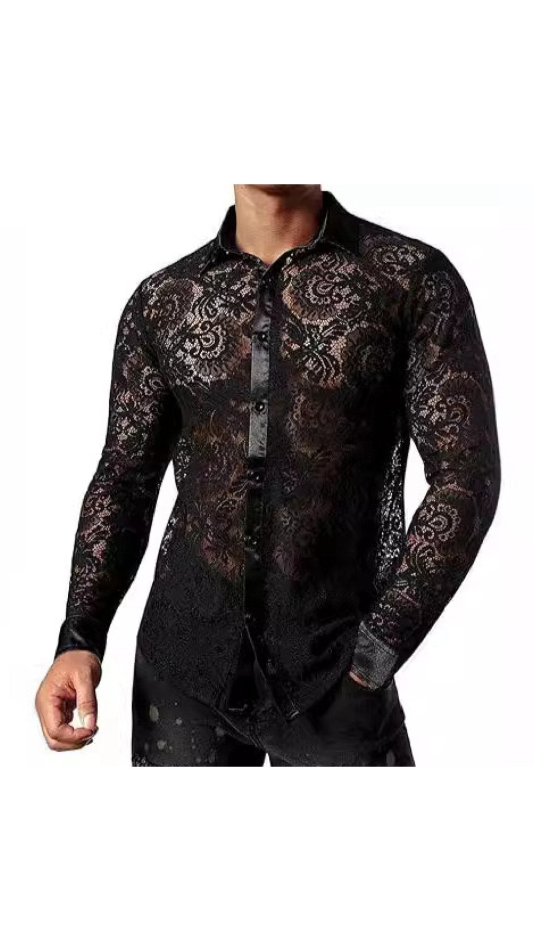 Kater - Long Sleeves Shirt for Men - Sarman Fashion - Wholesale Clothing Fashion Brand for Men from Canada