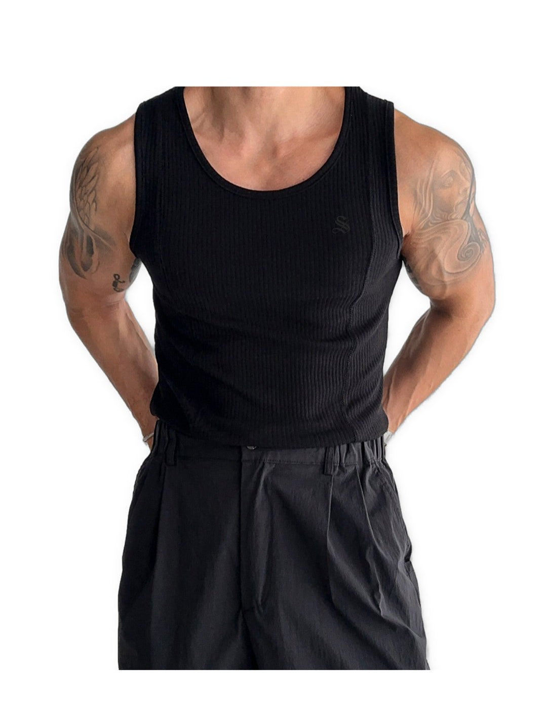 KGHI - Tank Top for Men - Sarman Fashion - Wholesale Clothing Fashion Brand for Men from Canada