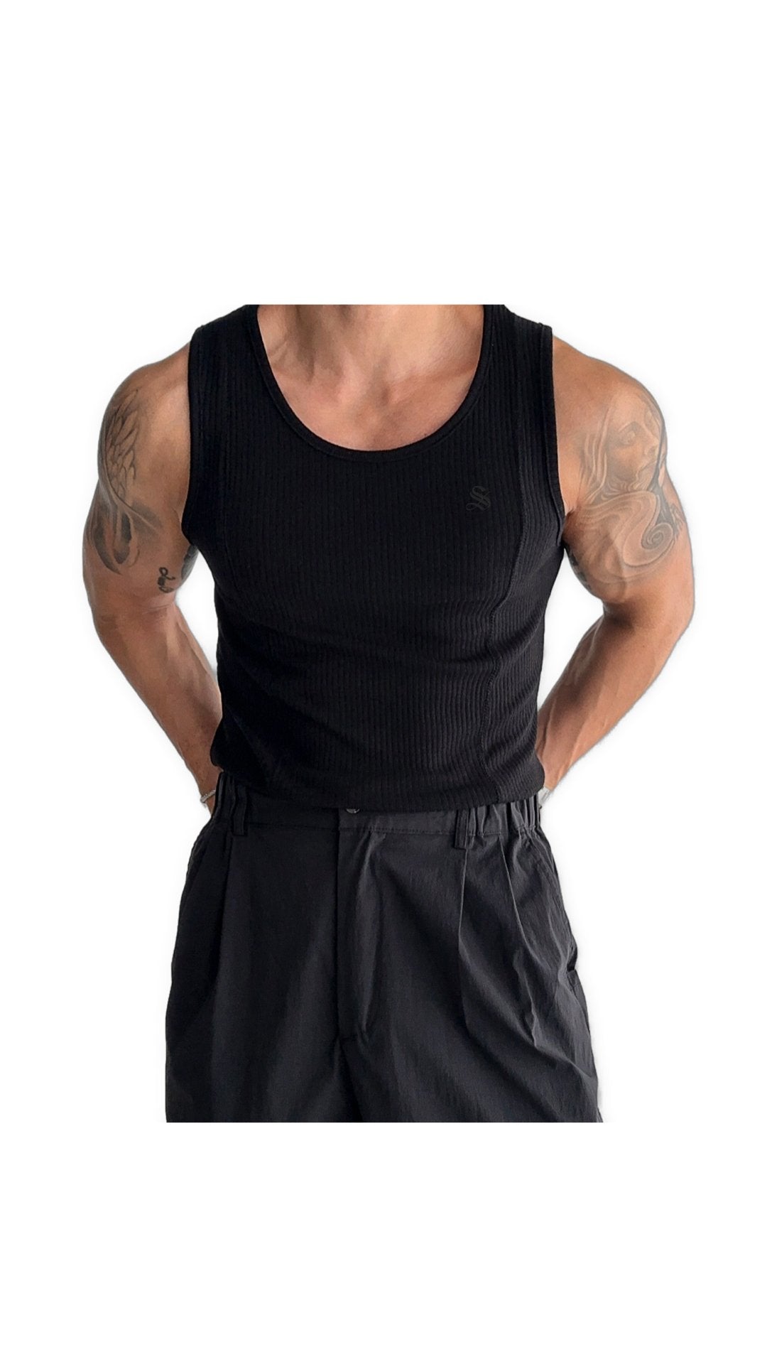 KGHI - Tank Top for Men - Sarman Fashion - Wholesale Clothing Fashion Brand for Men from Canada