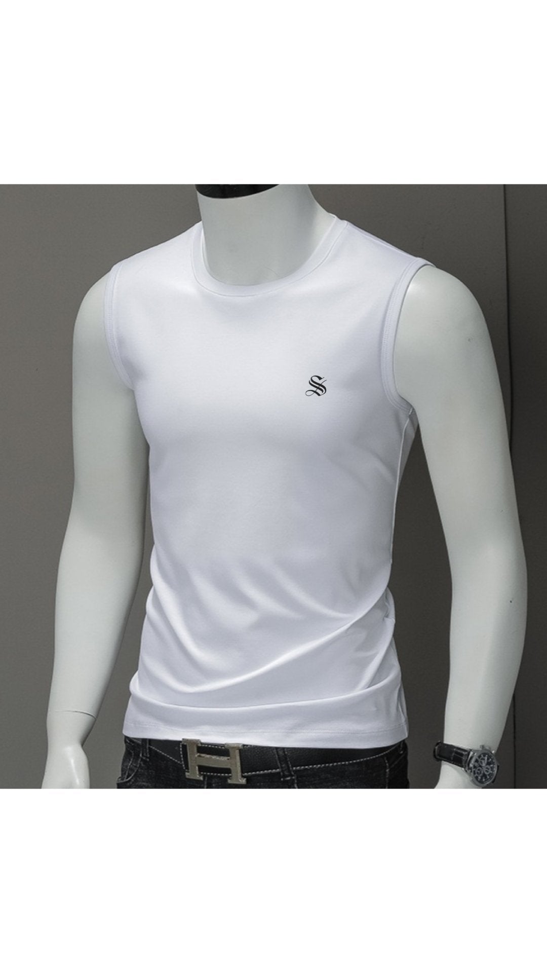 Kiako 2 - Tank Top for Men - Sarman Fashion - Wholesale Clothing Fashion Brand for Men from Canada