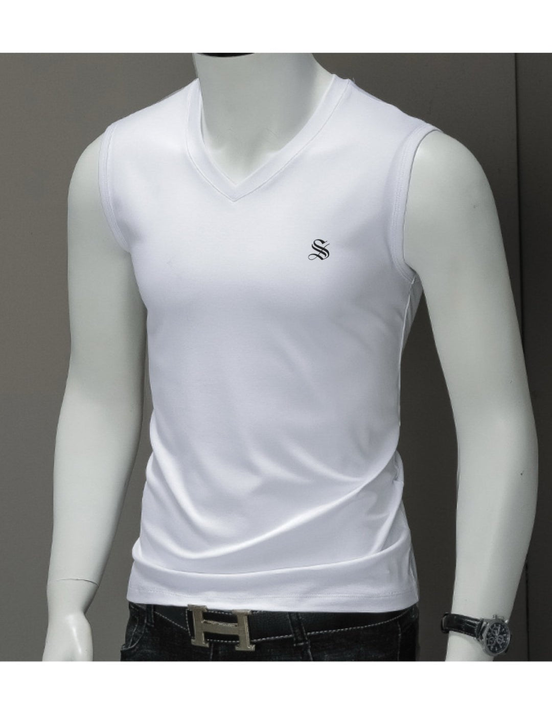 Kiako 3 - Tank Top for Men - Sarman Fashion - Wholesale Clothing Fashion Brand for Men from Canada