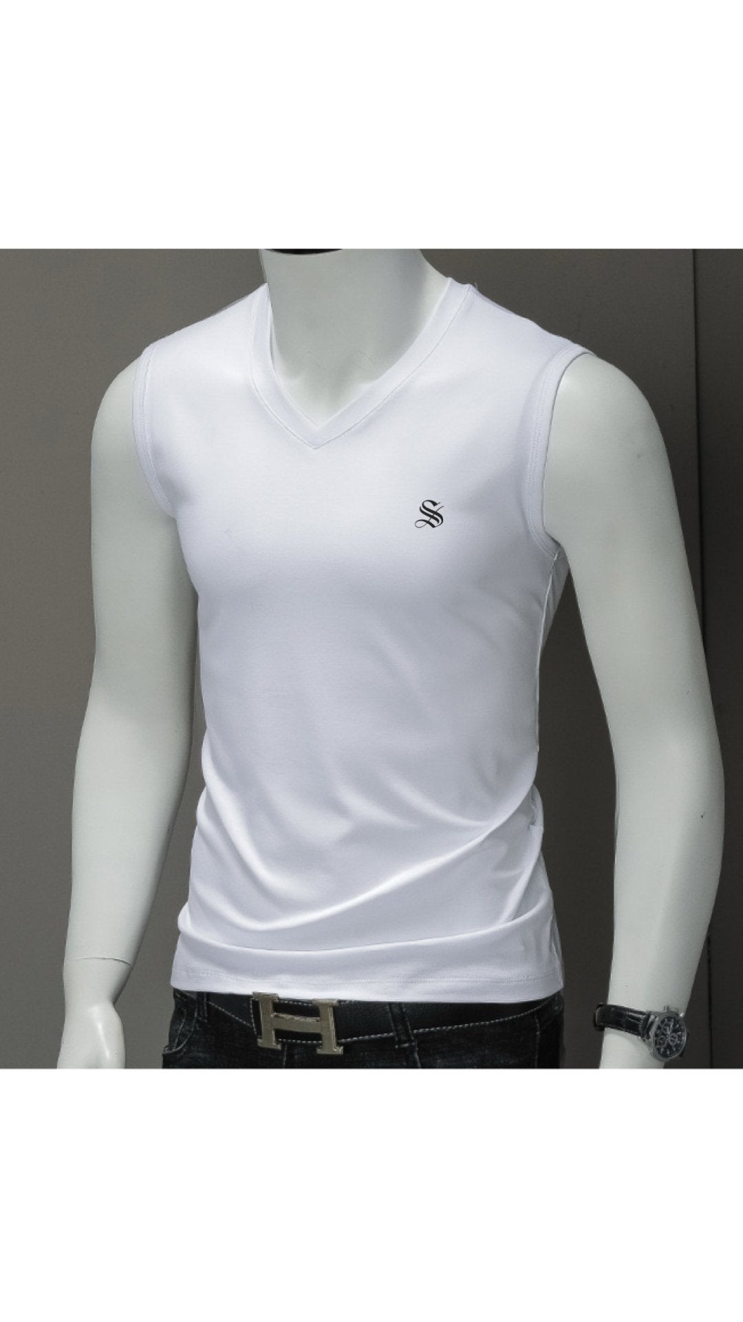 Kiako 3 - Tank Top for Men - Sarman Fashion - Wholesale Clothing Fashion Brand for Men from Canada