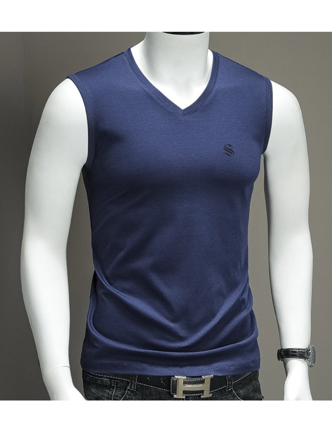 Kiako 3 - Tank Top for Men - Sarman Fashion - Wholesale Clothing Fashion Brand for Men from Canada